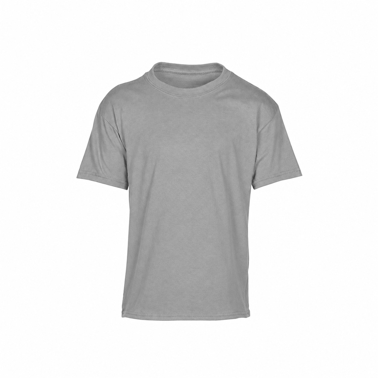 Essential Youth Cotton T Shirt — Gray