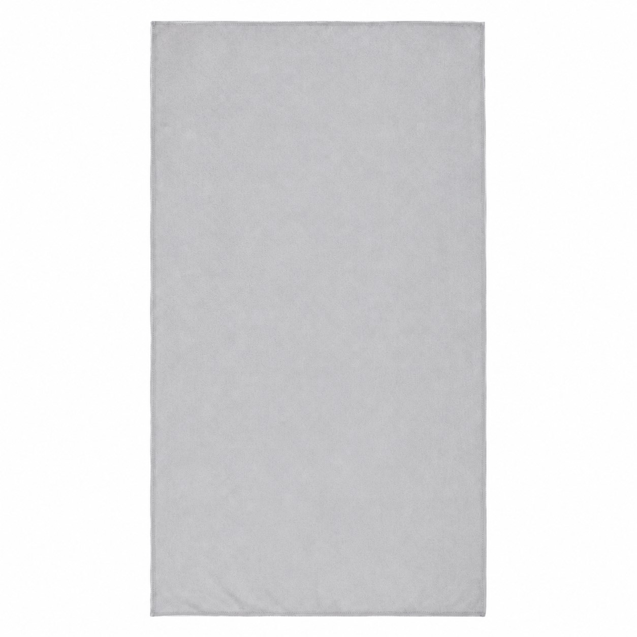 Large Microfiber Beach Towel — Silver