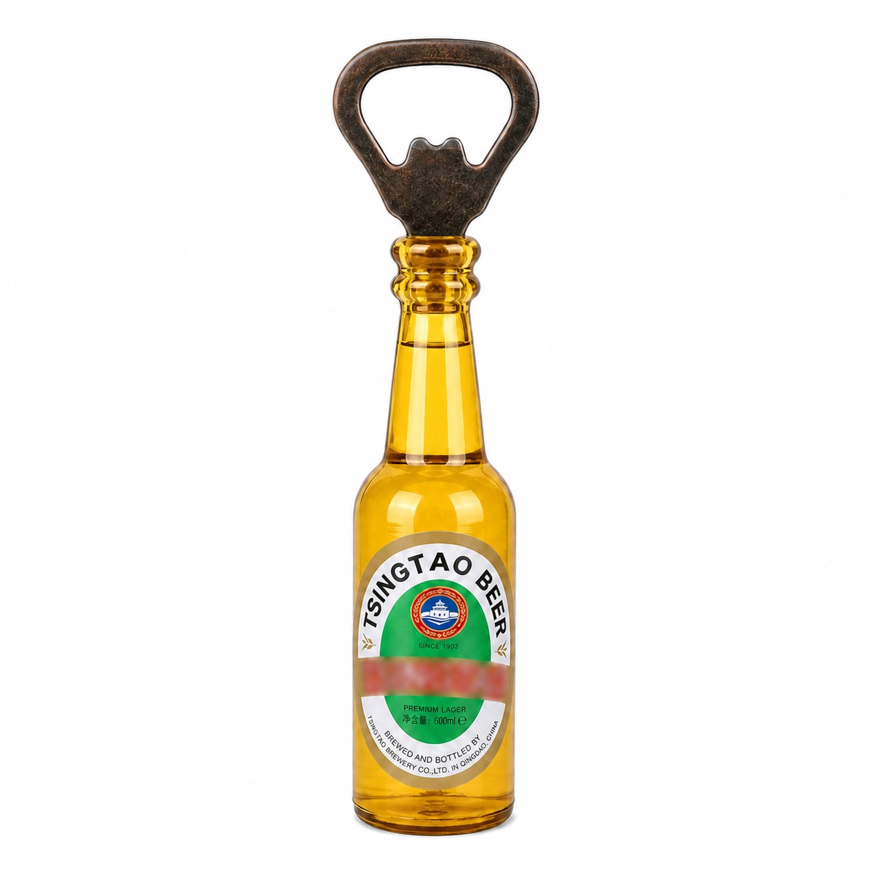 Magnetic Bottle Opener Fridge Accessory — Gold