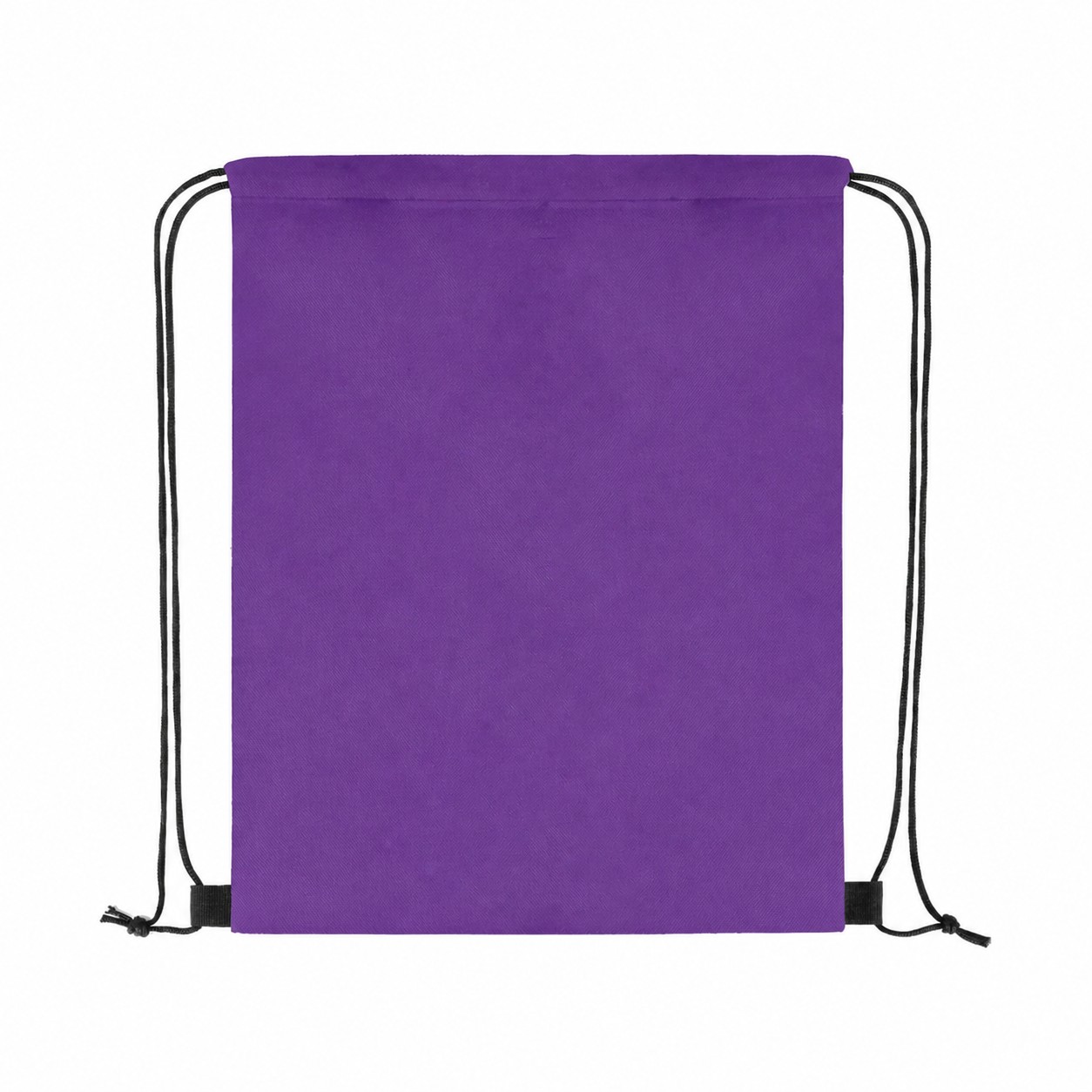 RPET Non-Woven Drawstring Bag — Purple