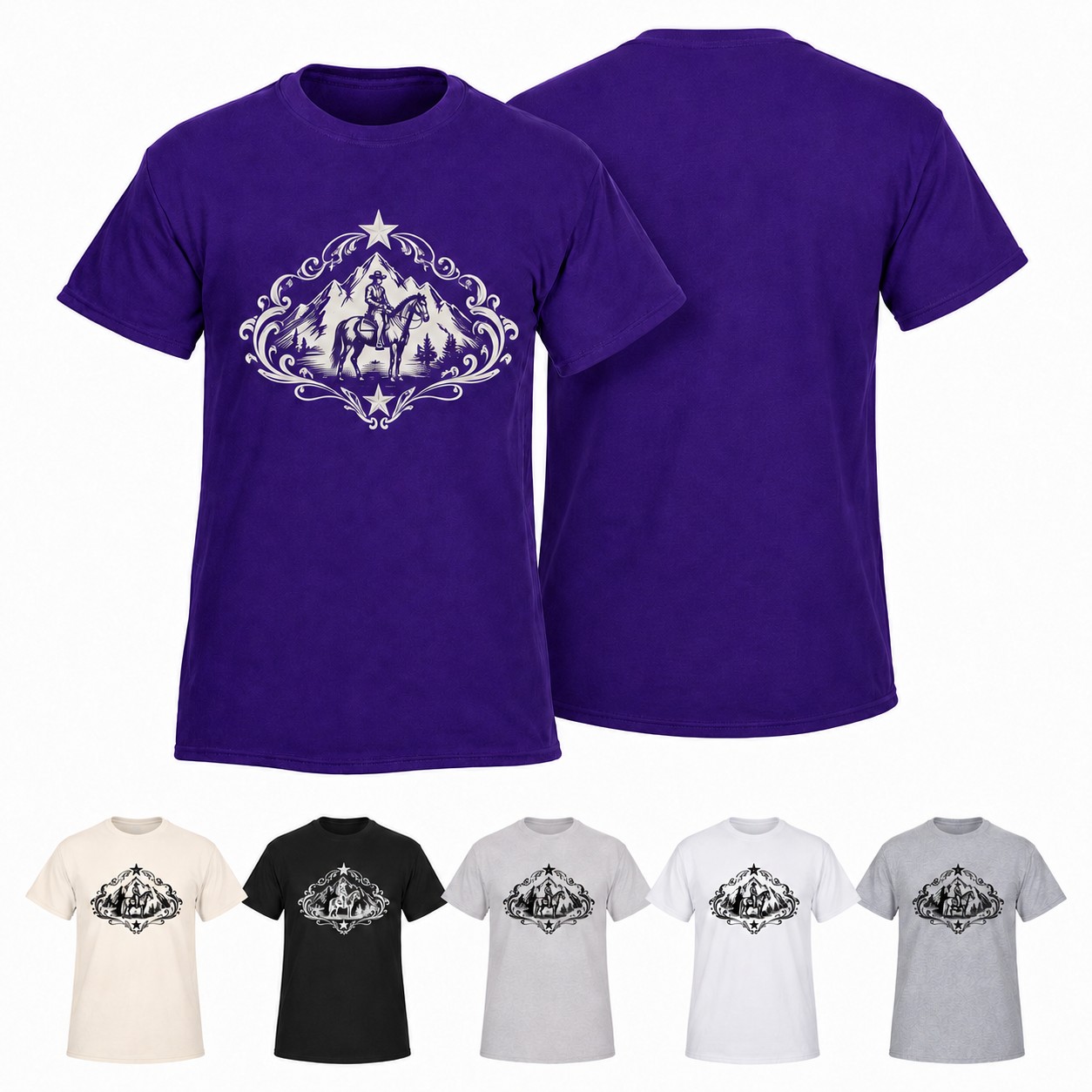 6-Ounce Cotton Crewneck T-Shirt