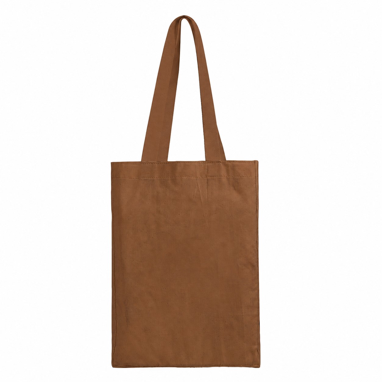Cotton Tote Bag — Brown