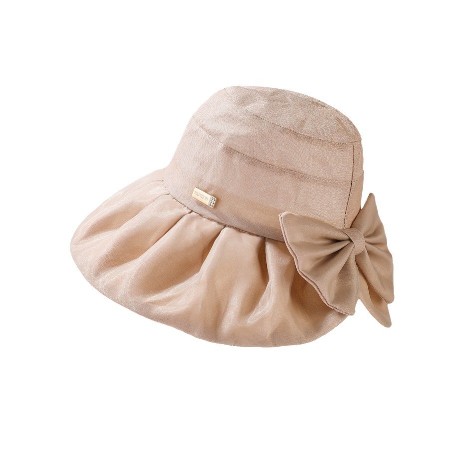 Organza Ribbon Bucket Sun Hat — view 2