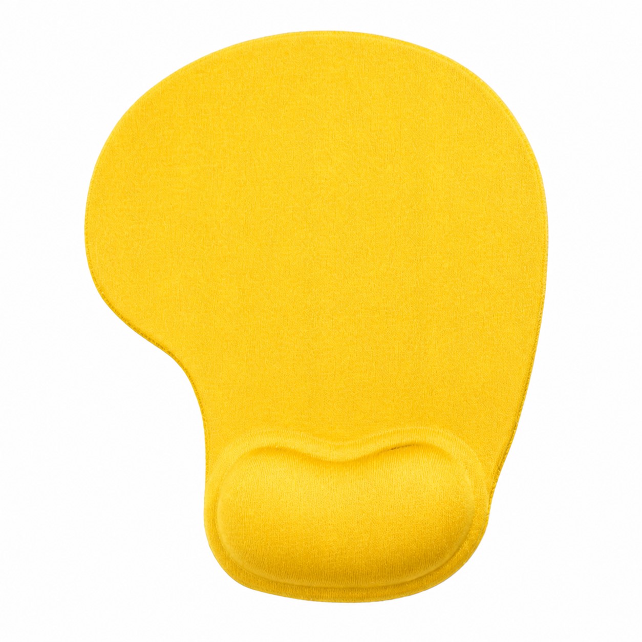 Full Page Gel Wrist Mouse Pad — Yellow