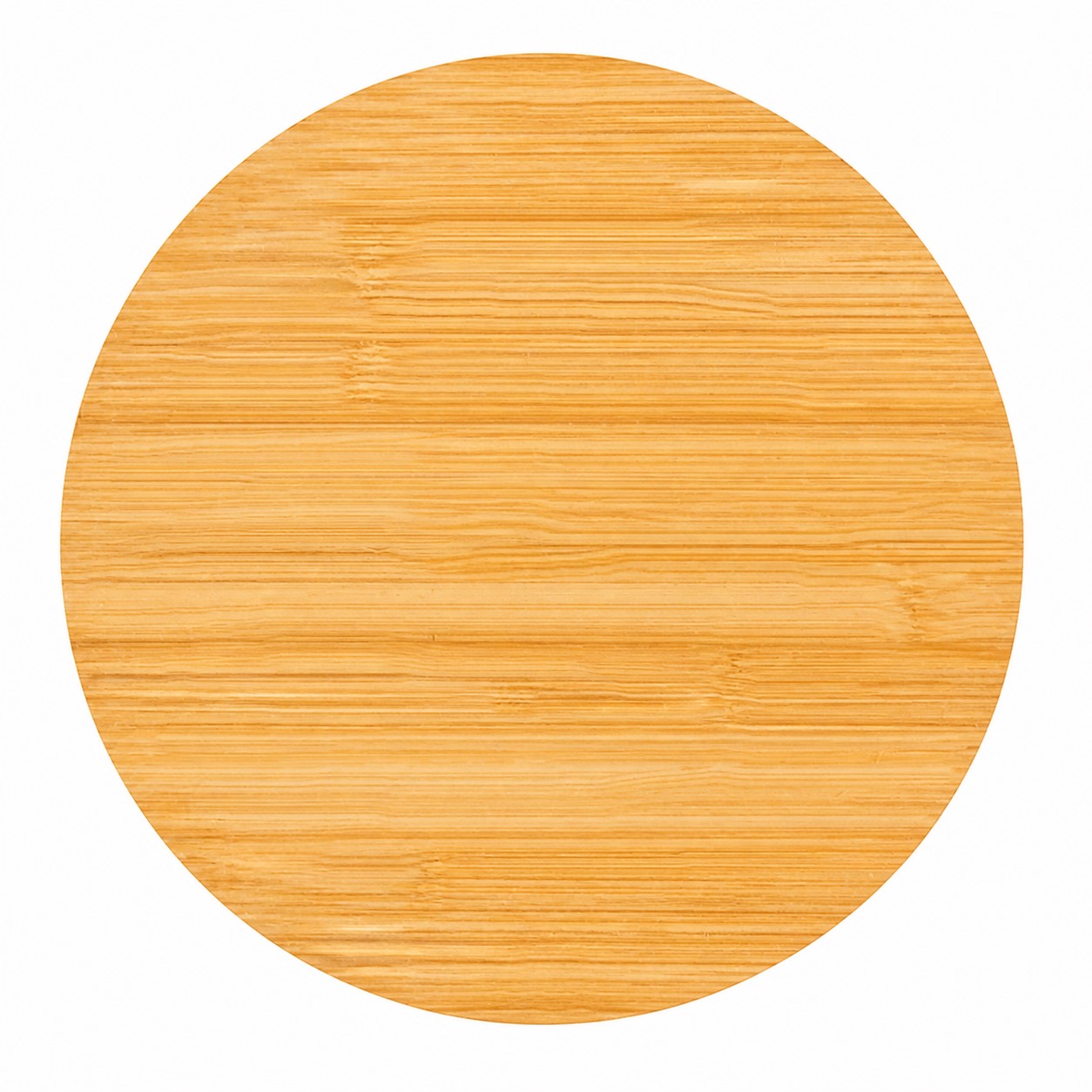 Round Bamboo Drink Coaster For Personalization — view 2