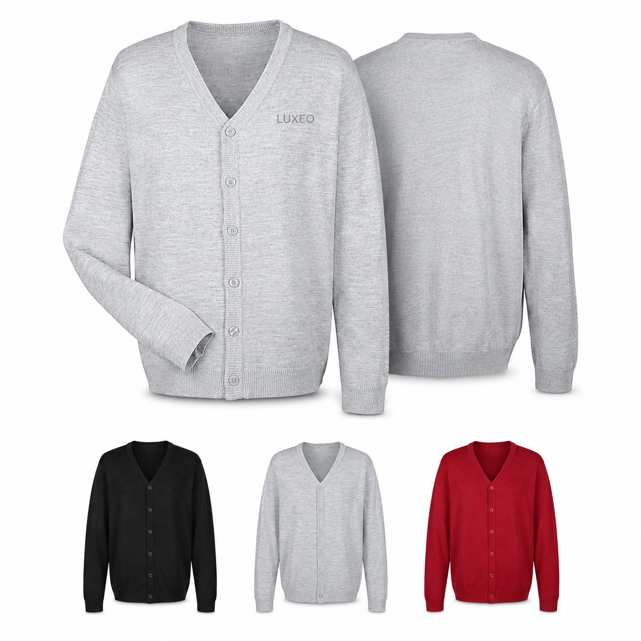 Men's Acrylic Button Down Cardigan
