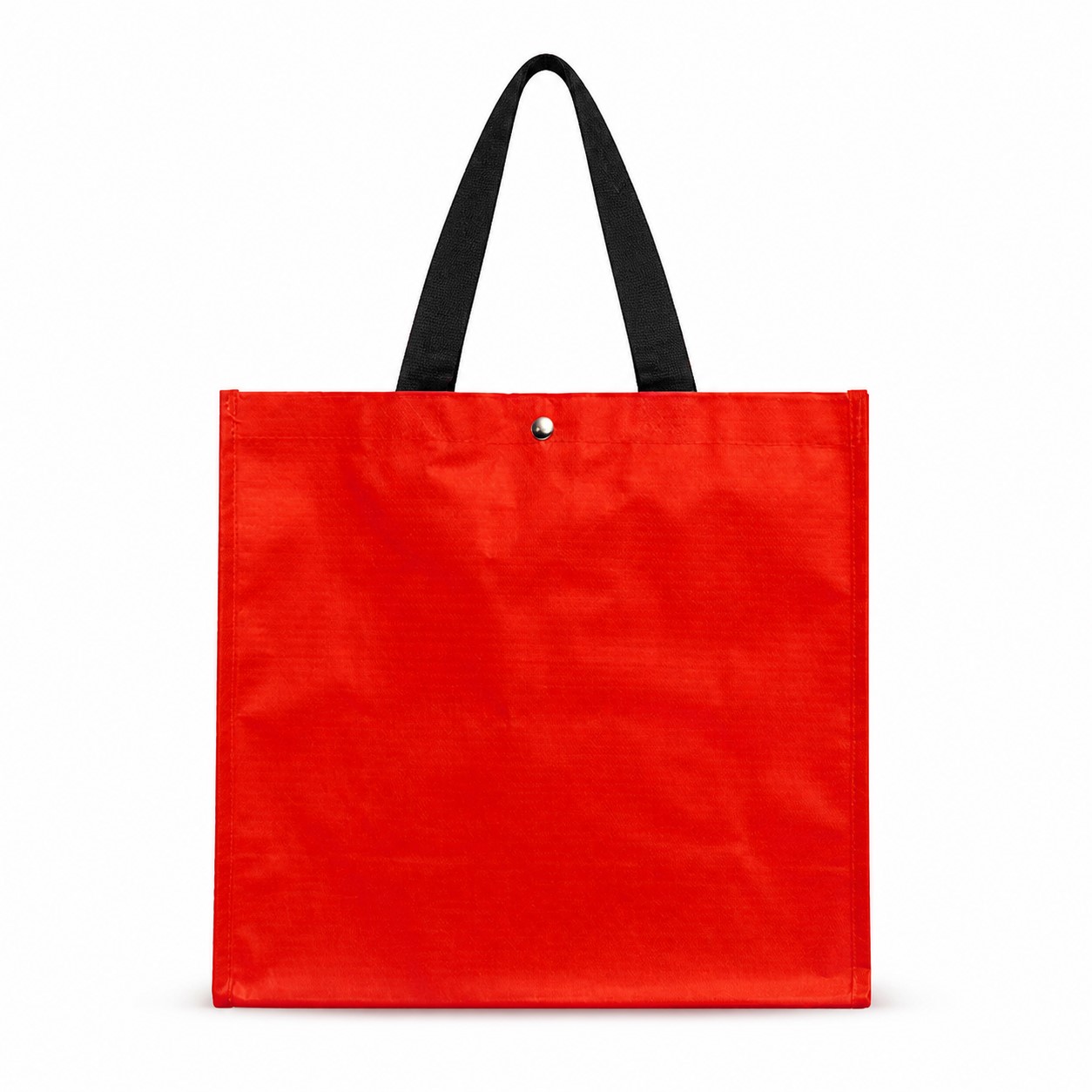 Large Laminated Non-Woven Grocery Tote — view 2