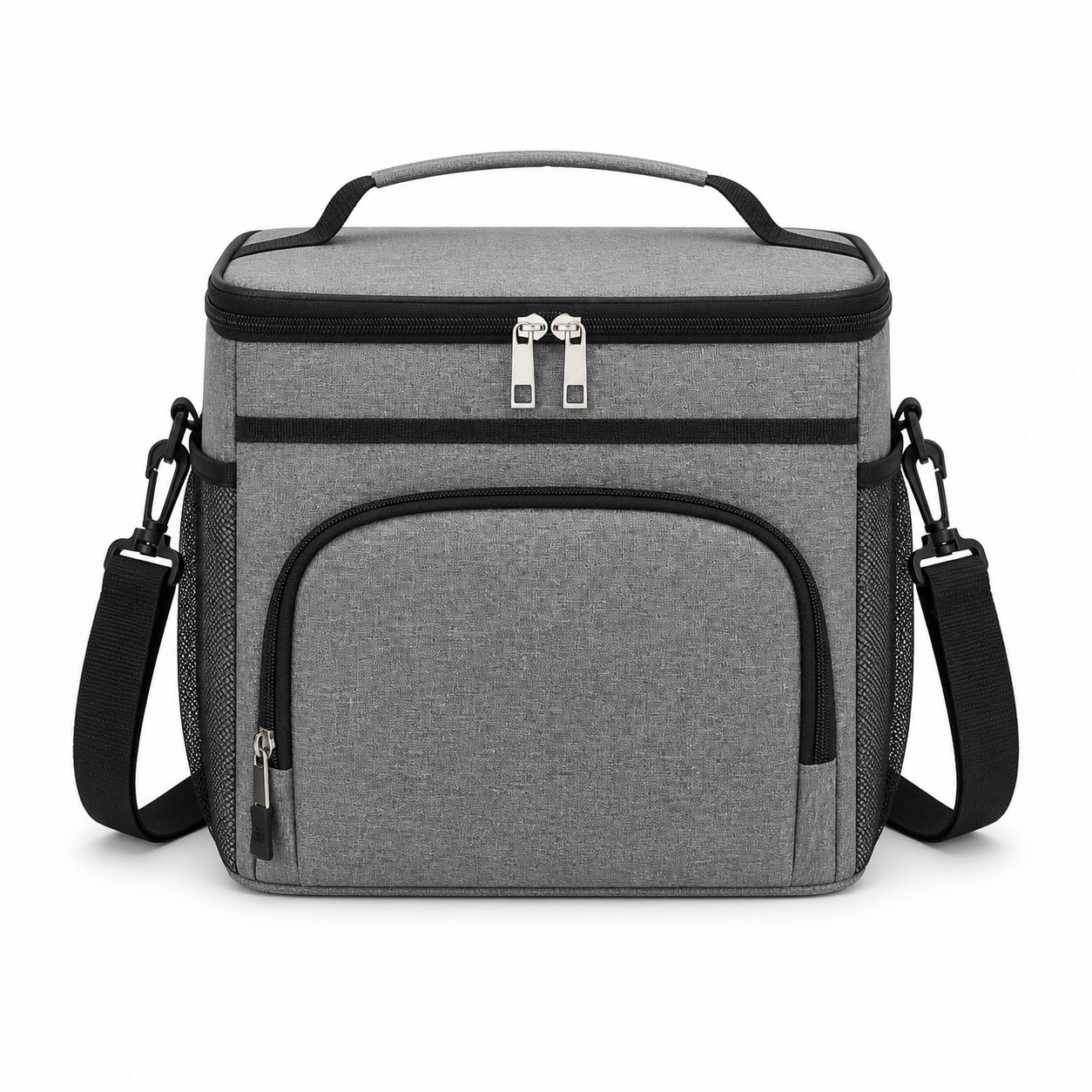 Large Waterproof Polyester Lunch Cooler Bag — view 2