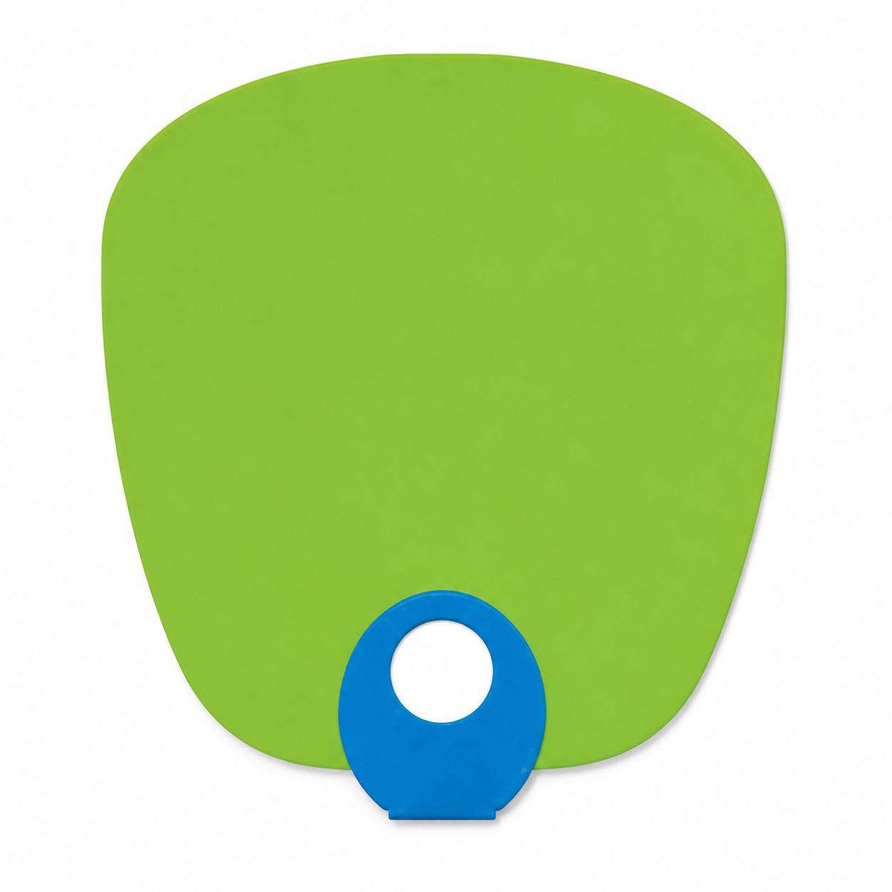 Ring Grip Polypropylene Hand Fan — view 2