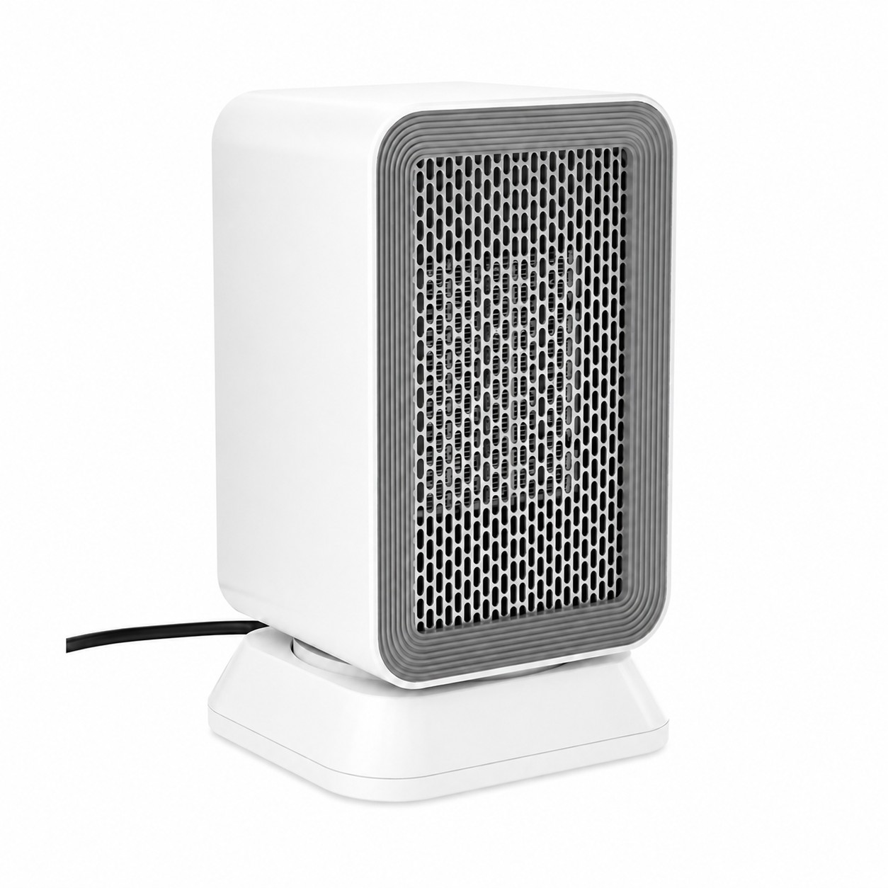 Timer Ceramic Space Heater — White