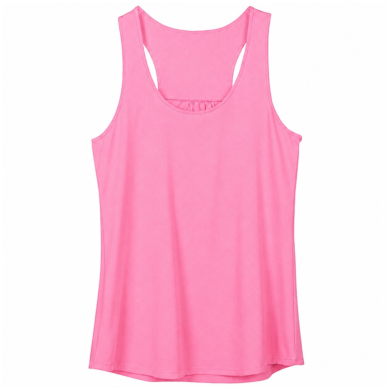 Ladies' Cotton Racerback Tank Top — Pink