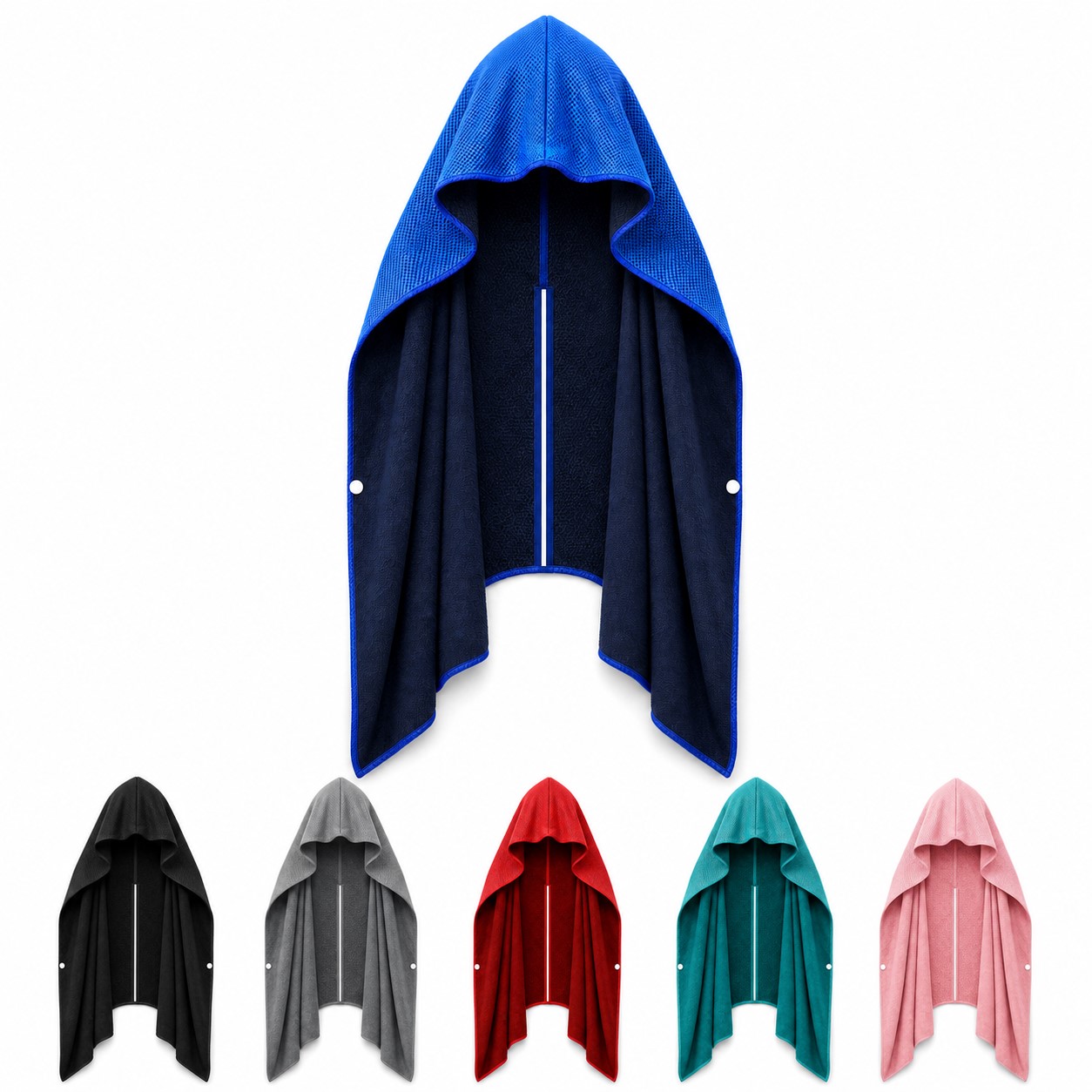 Hooded Polyester Cooling Towel Wrap