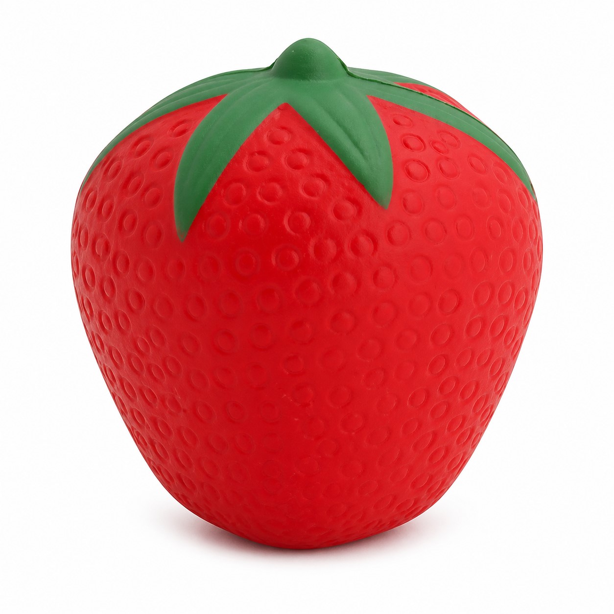 Strawberry PU Foam Squeeze Stress Ball — view 2