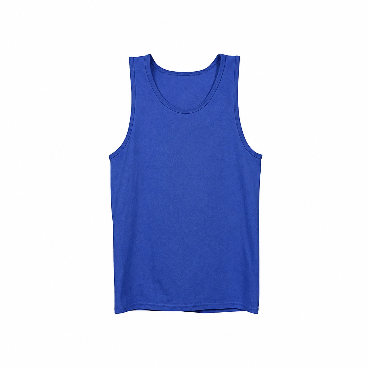 Classic Cotton Men's Tank Top — Blue