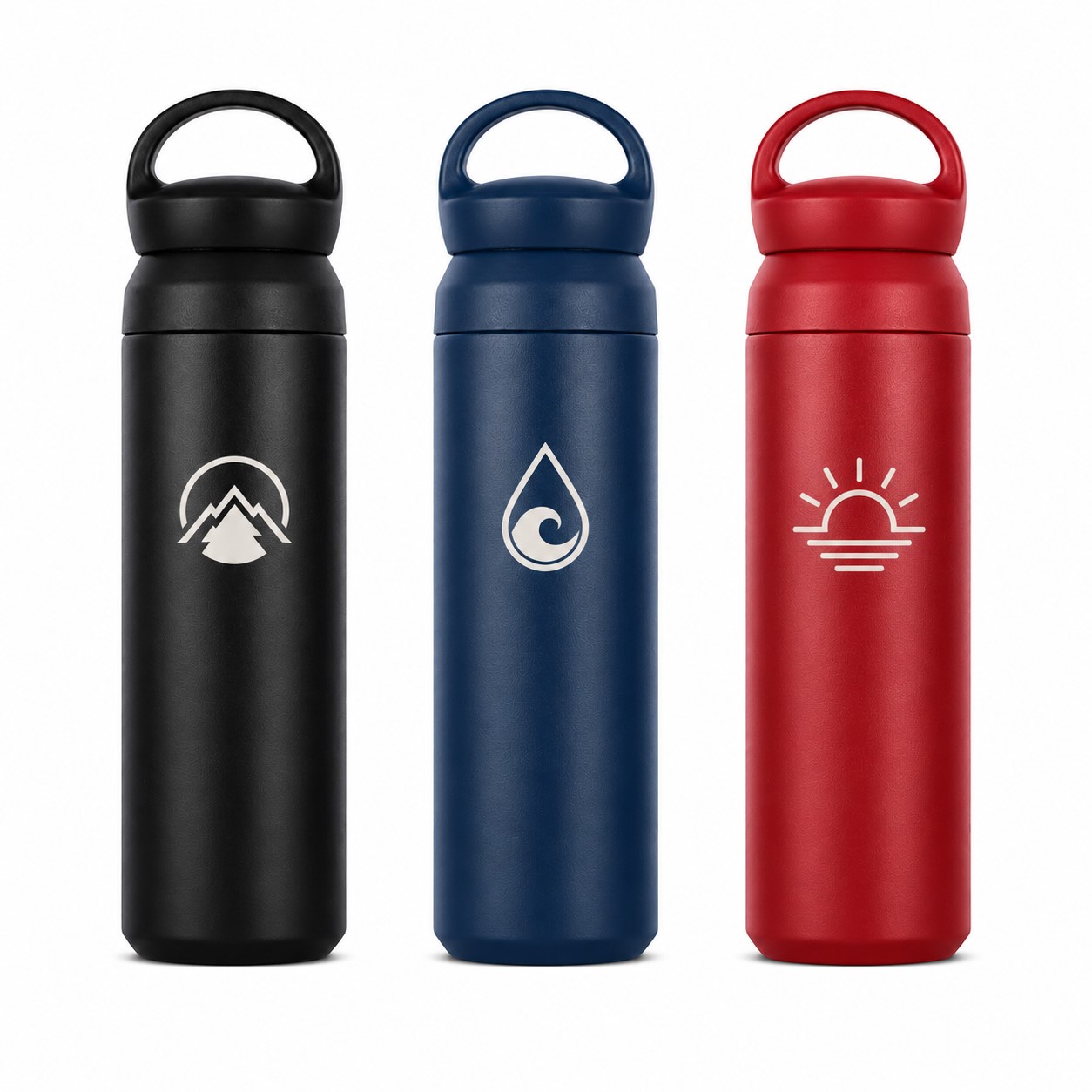 Steel Insulated Bottle With Loop Handle