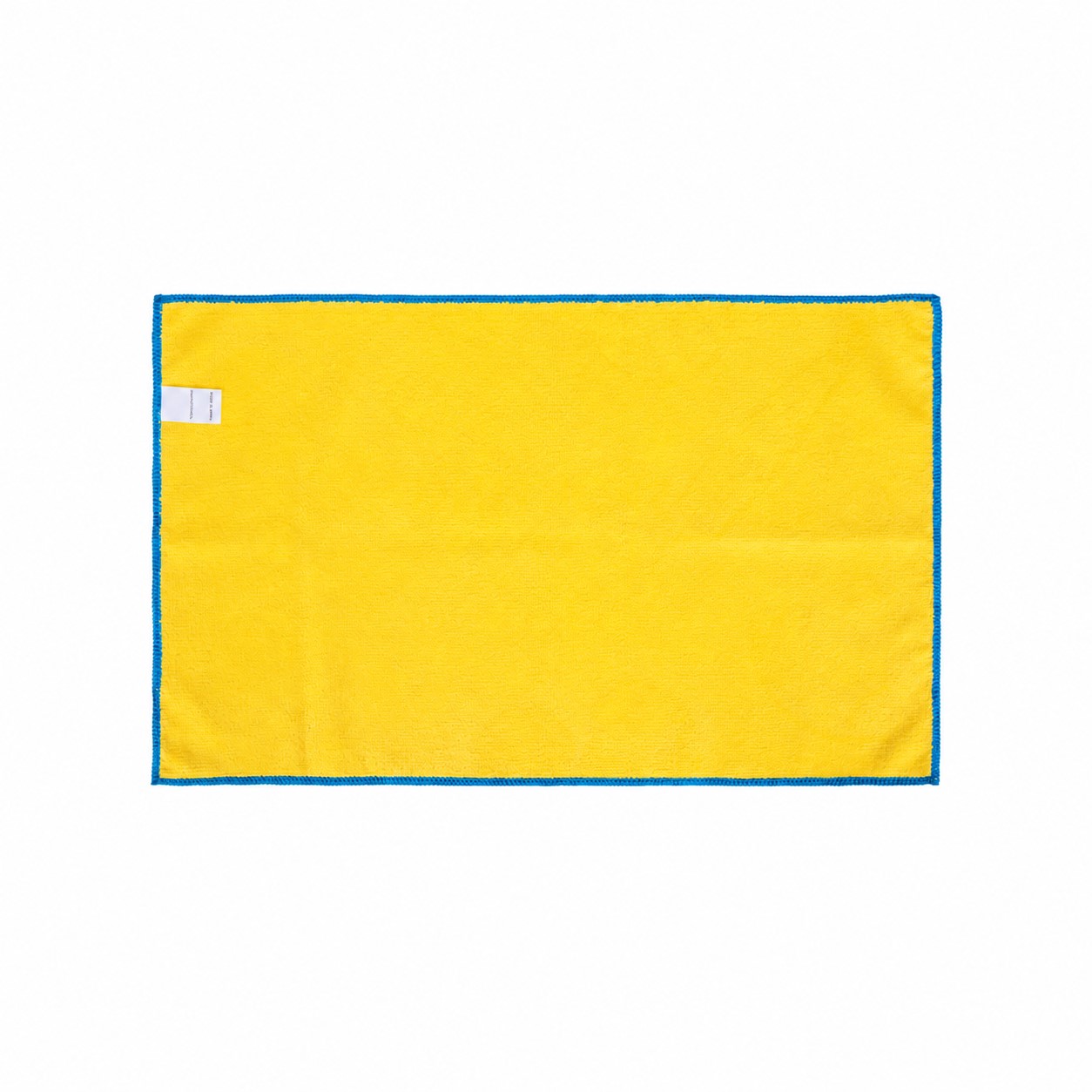 Microfiber Rally Towel With Stitched Edge — Yellow