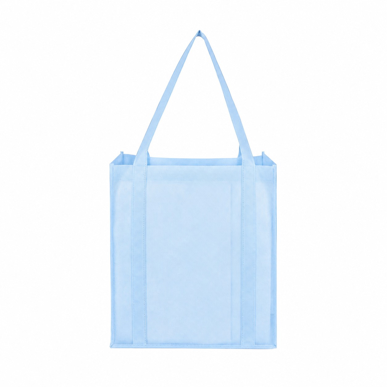 Reinforced Handles Tote Bag — Baby Blue