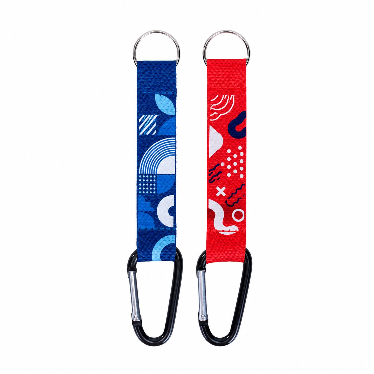 Polyester Keychain Lanyard With Carabiner