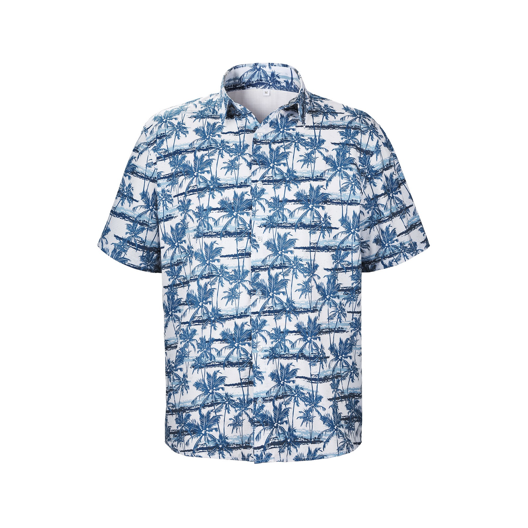 Breathable Polyester Mesh Hawaiian Shirt — view 2