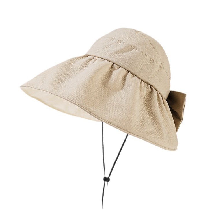 Bow Back Wide Brim Sun Hat — view 2