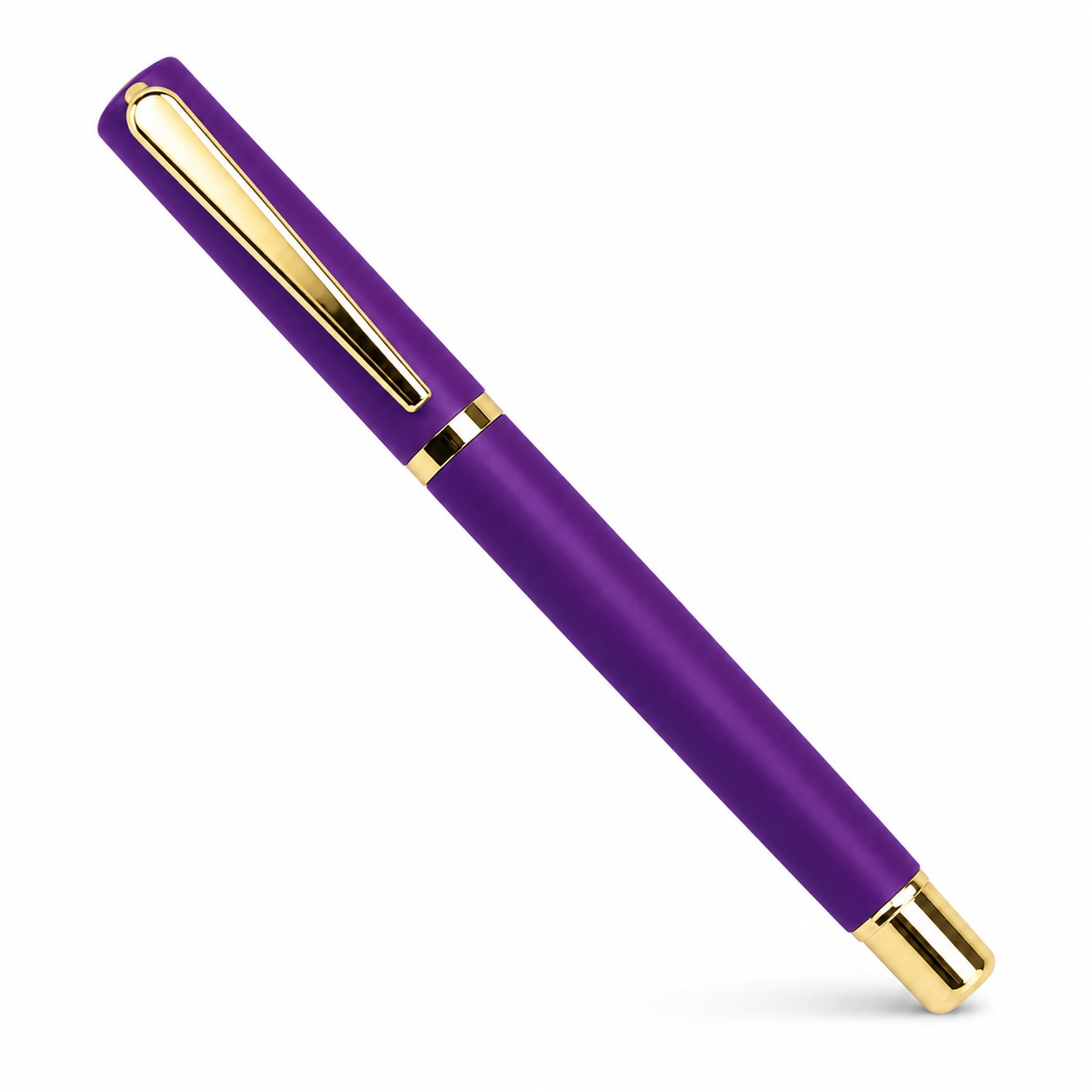 Smooth Plastic Gel Pen — Purple