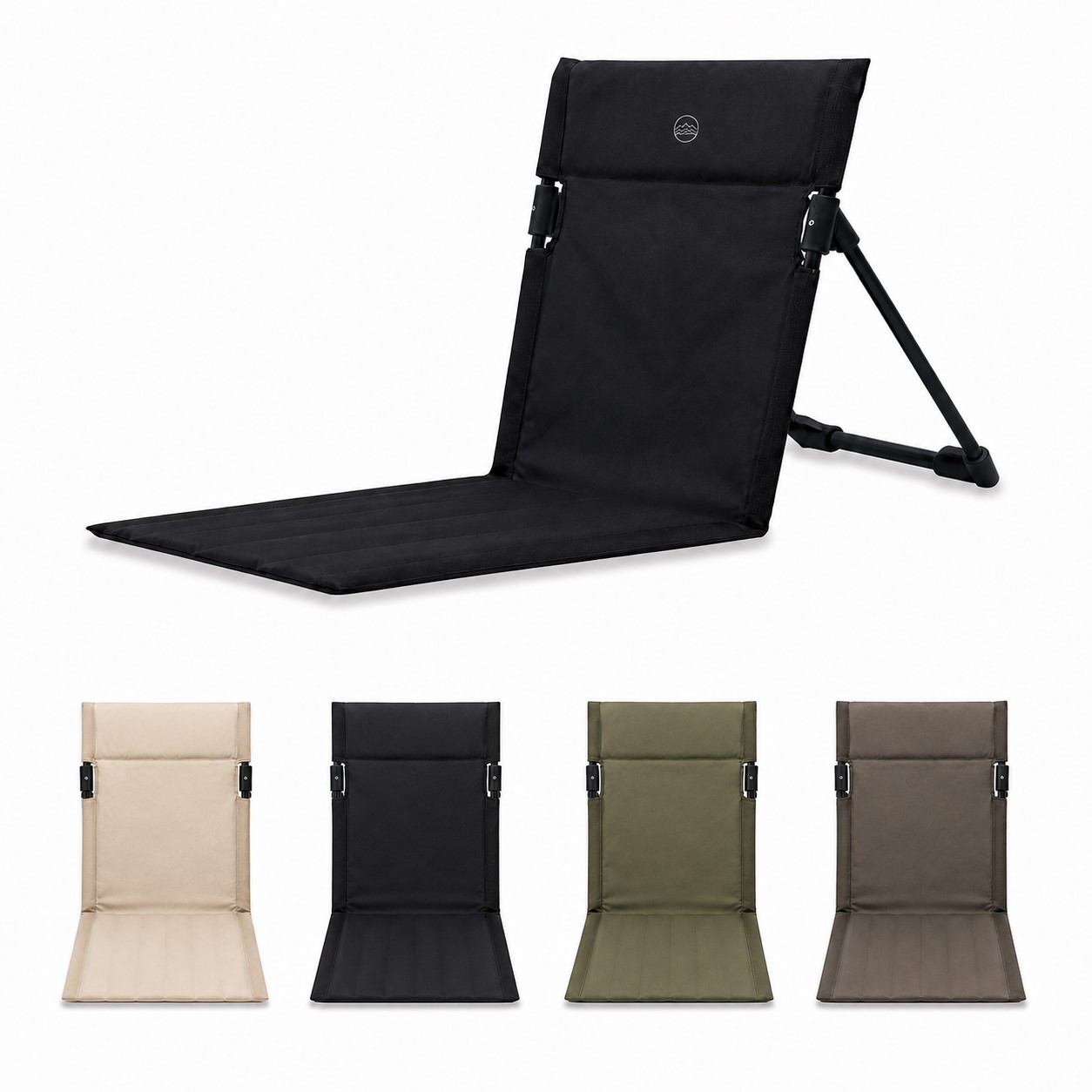 Foldable Oxford Bleacher Seat With Back Support