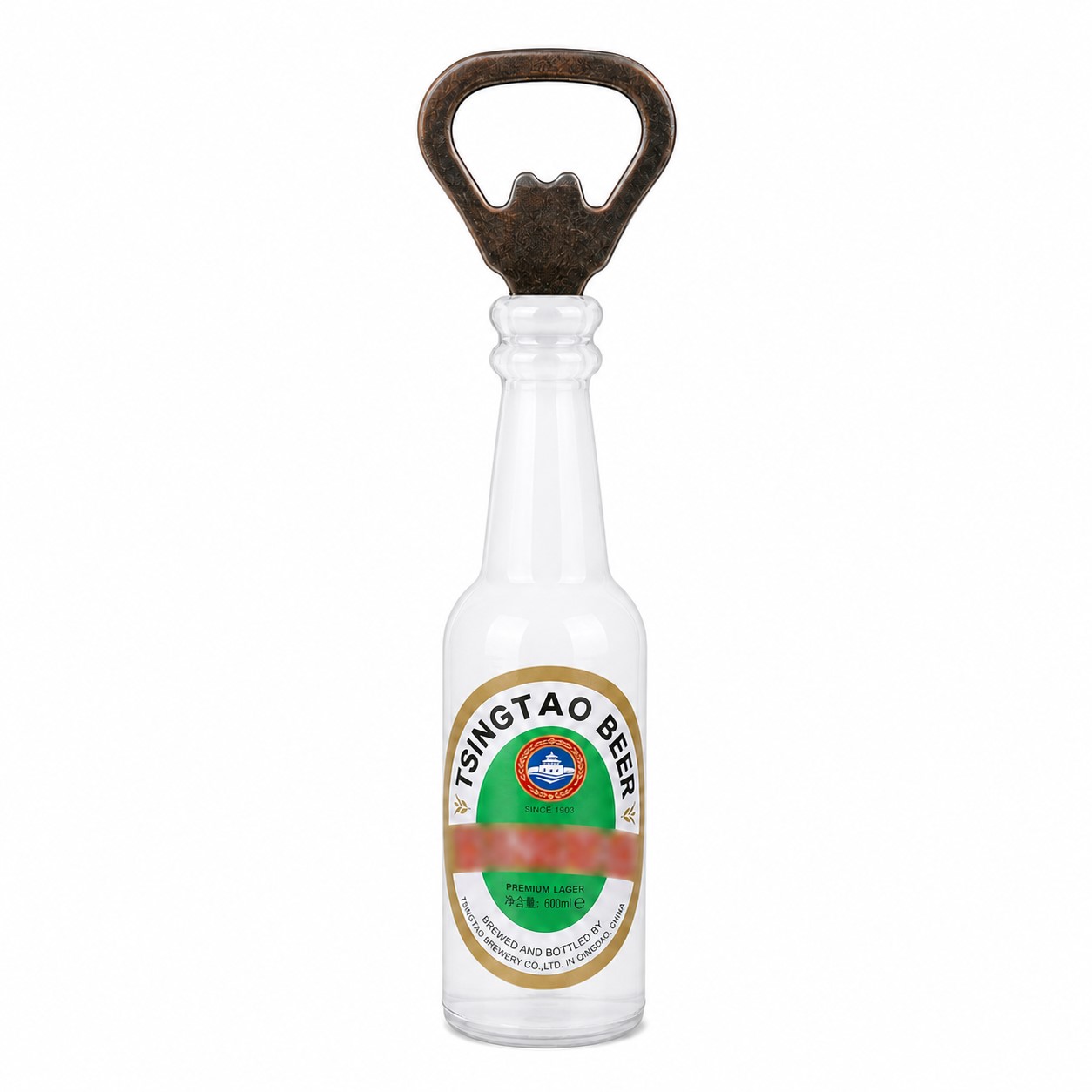 Magnetic Bottle Opener Fridge Accessory — White