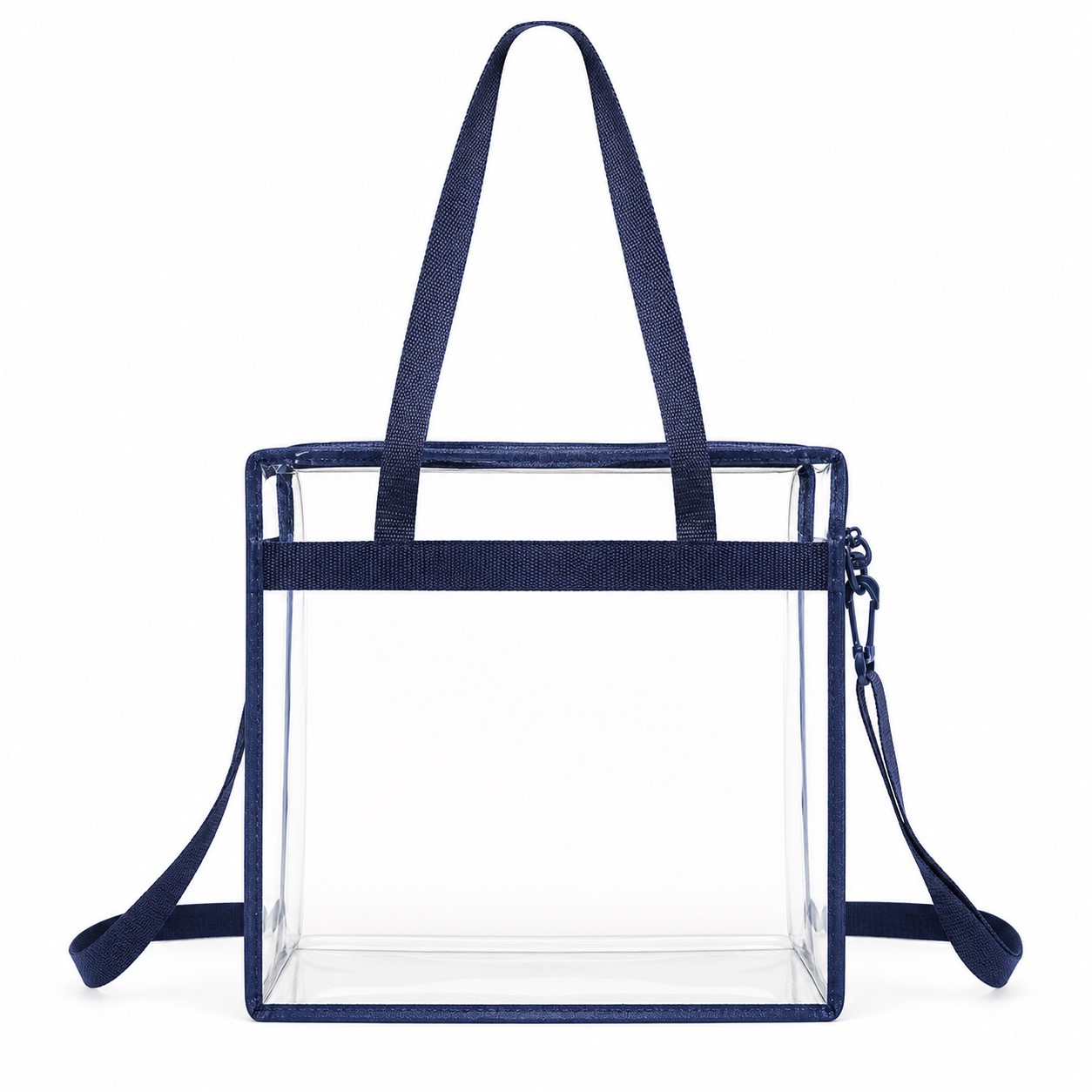 Clear PVC Event Tote With Shoulder Strap — view 2