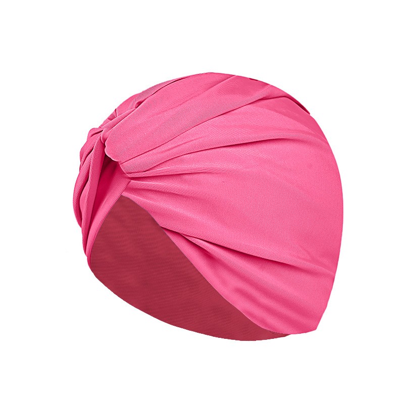 PU Pleated Oversize Swim Cap — view 2