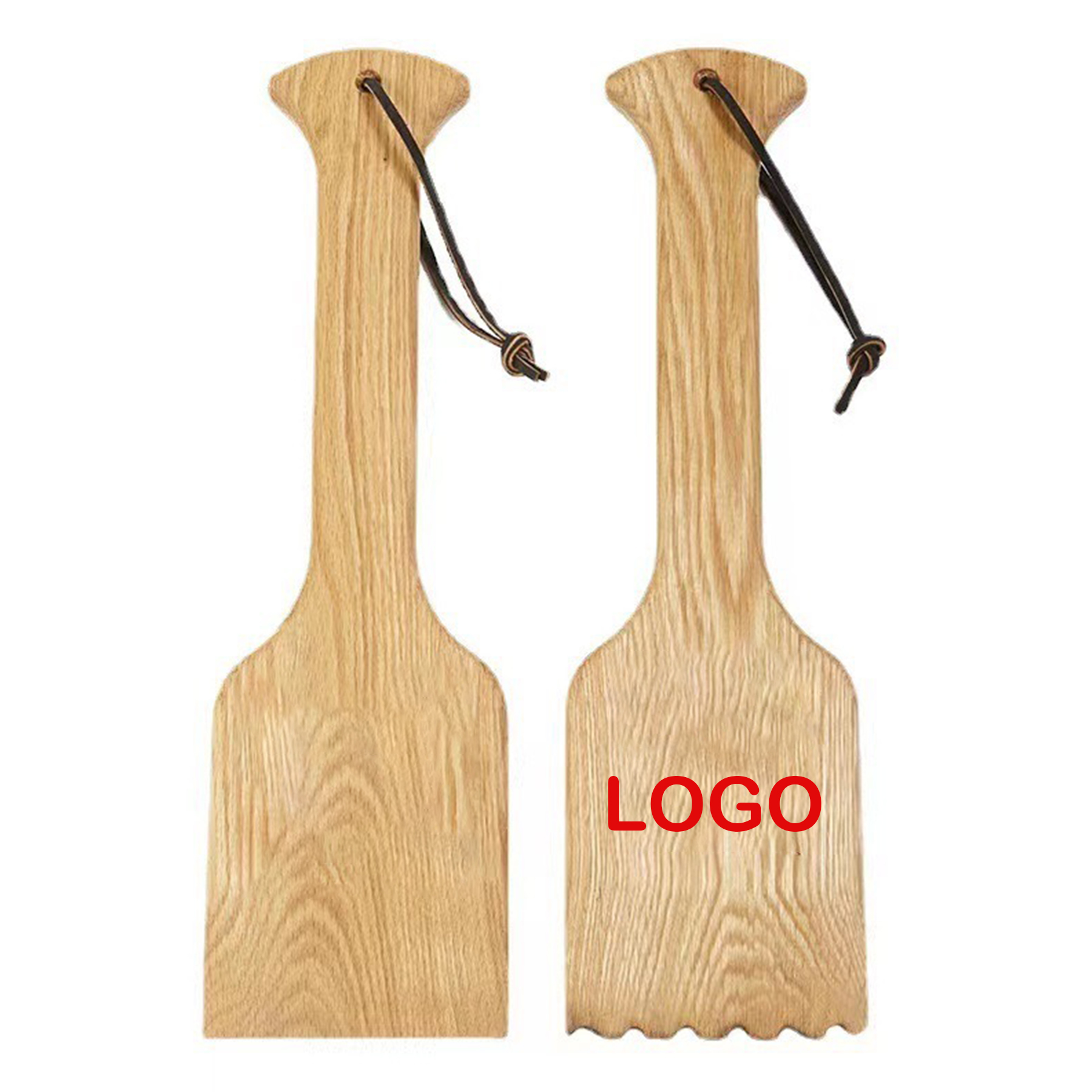 Wooden BBQ Spatula With Hanging Loop