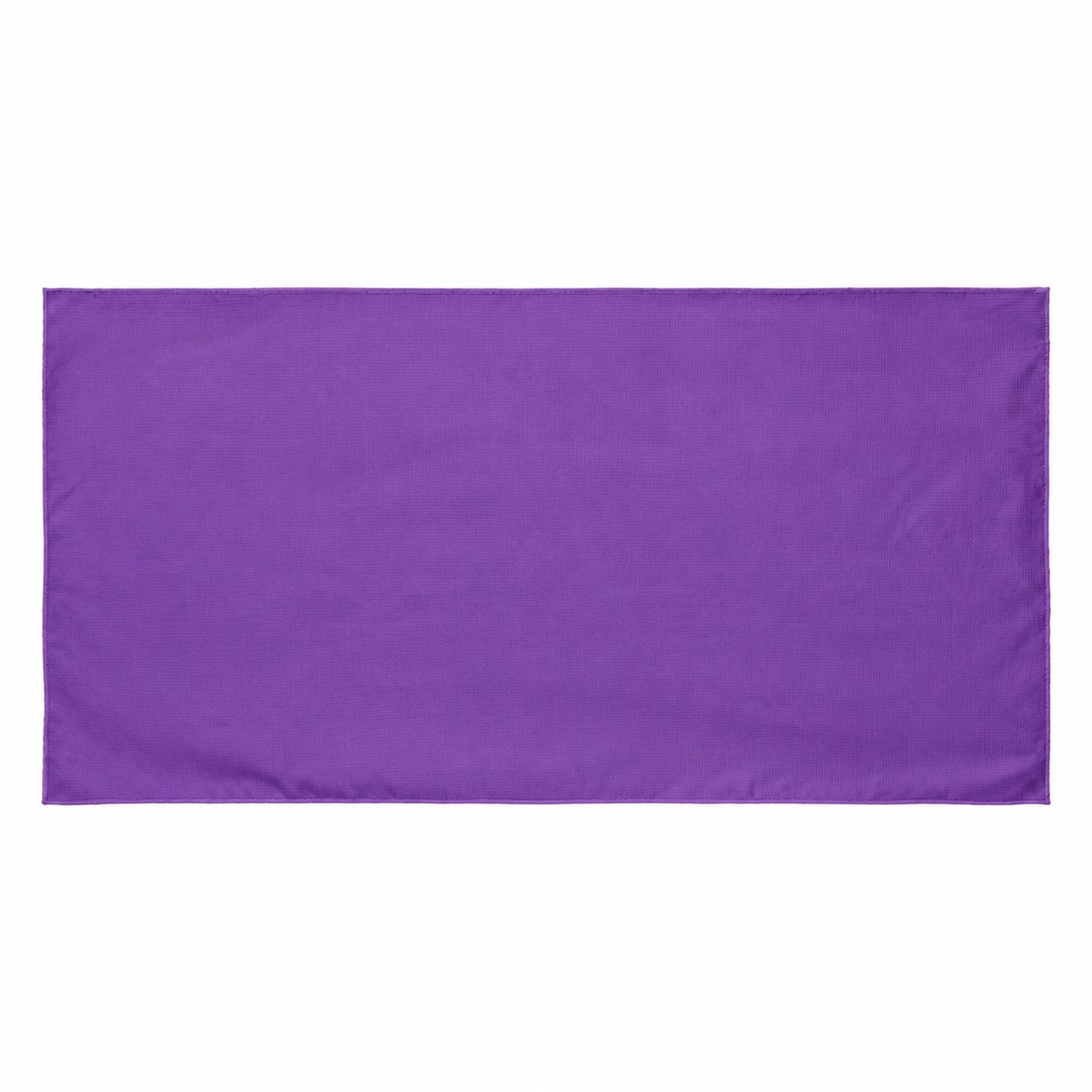 Waffle Weave Beach Towel — Purple