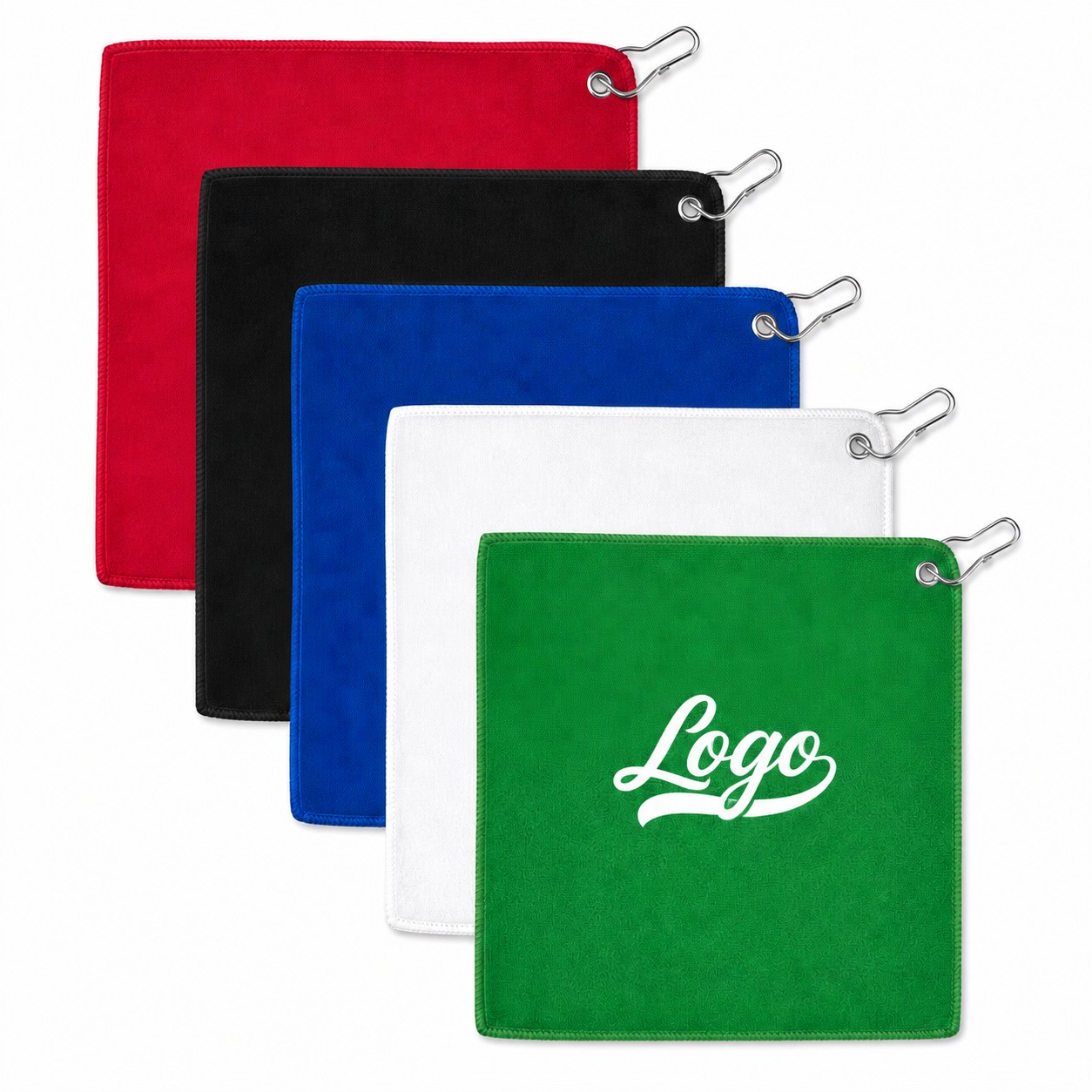 Microfiber Golf Hand Towel With Hook