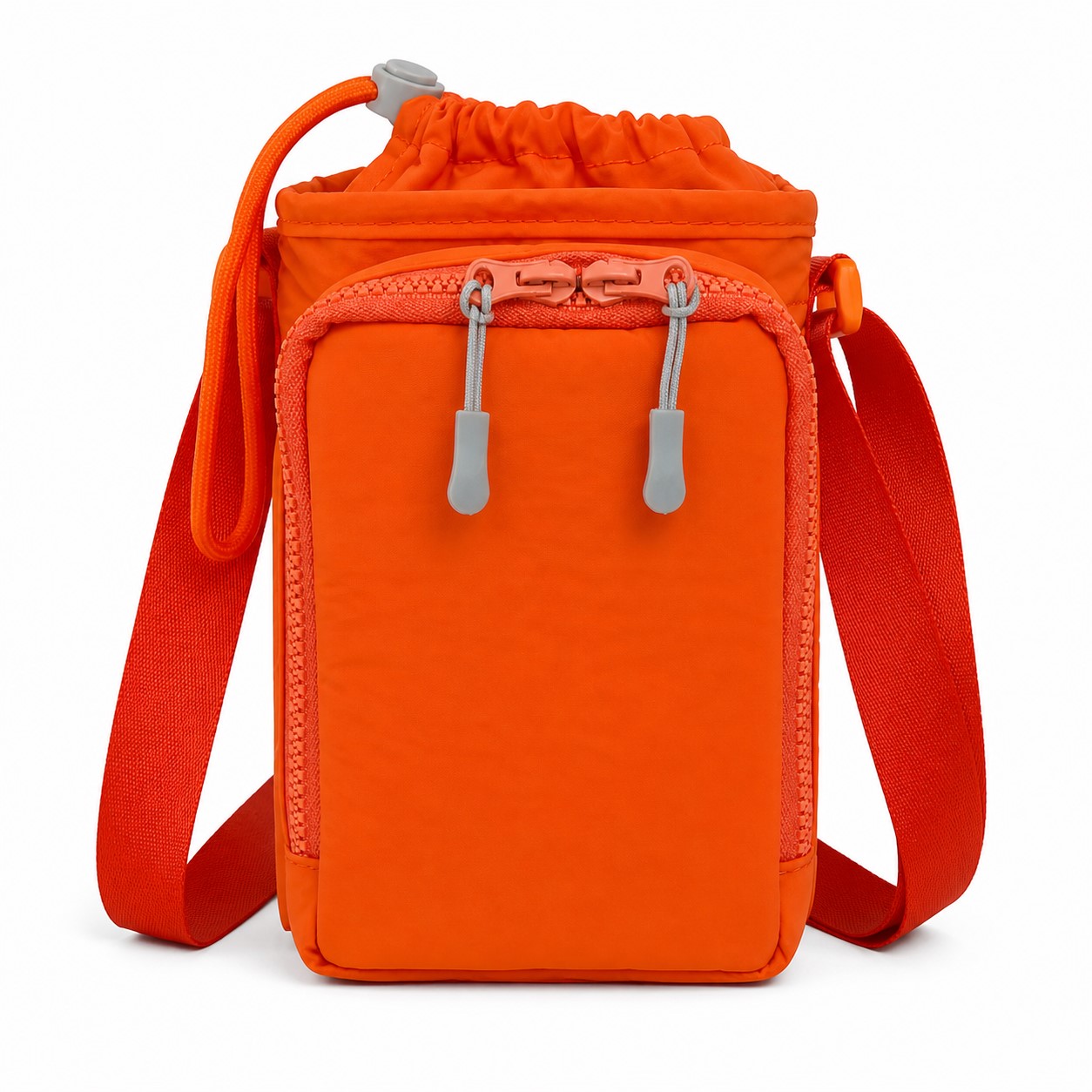 Waterproof Fabric Cup Holder Crossbody Bag — view 2