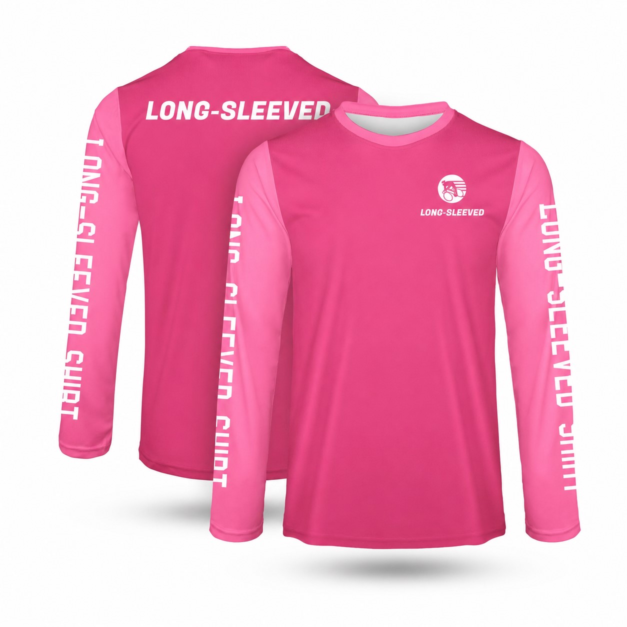 UPF Fishing Long Sleeve Shirt — Pink