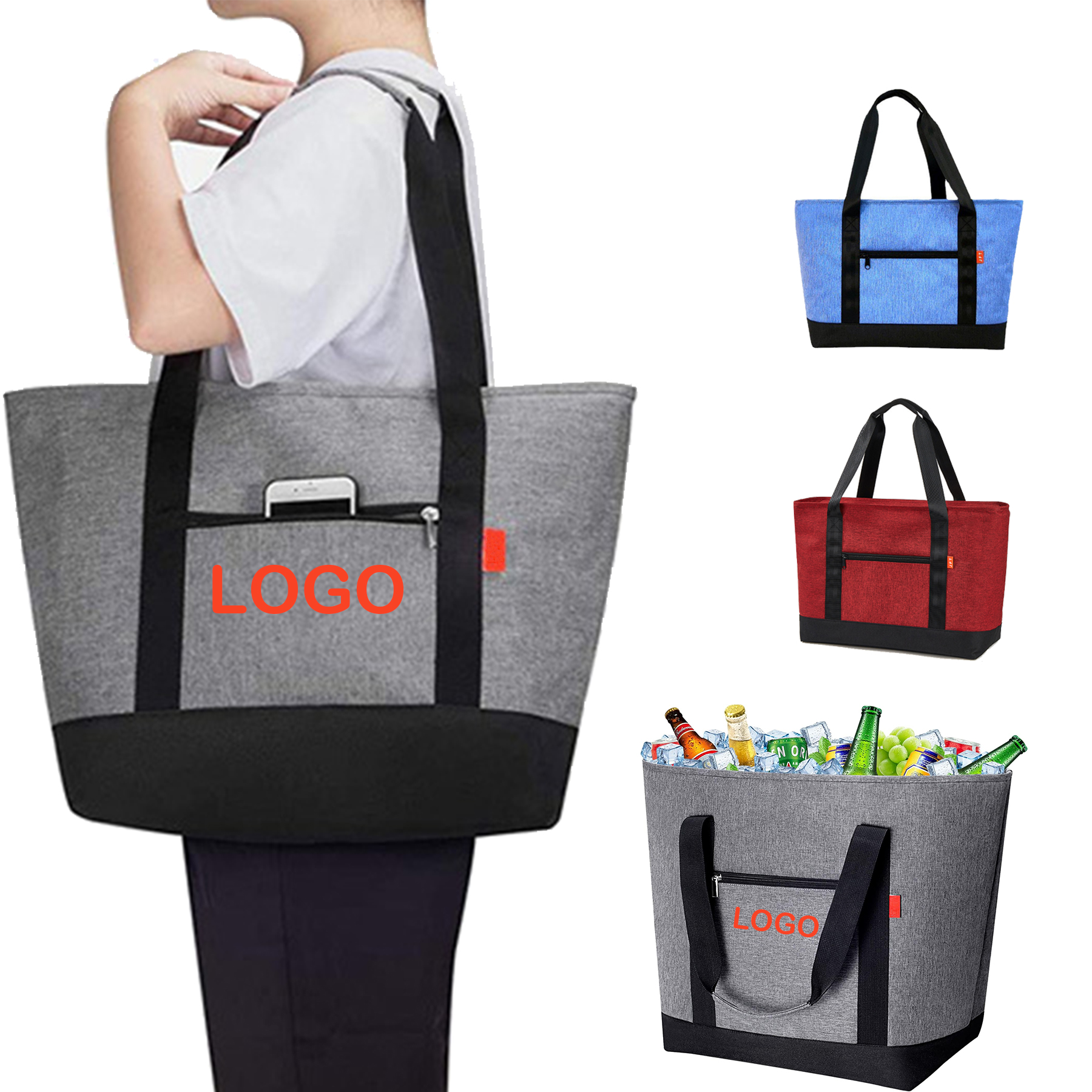Oxford Insulated Cooler Tote