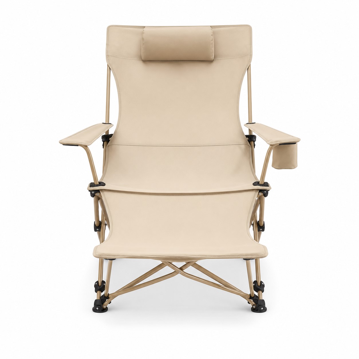 Reclining Oxford Fabric Camping Chair — view 2