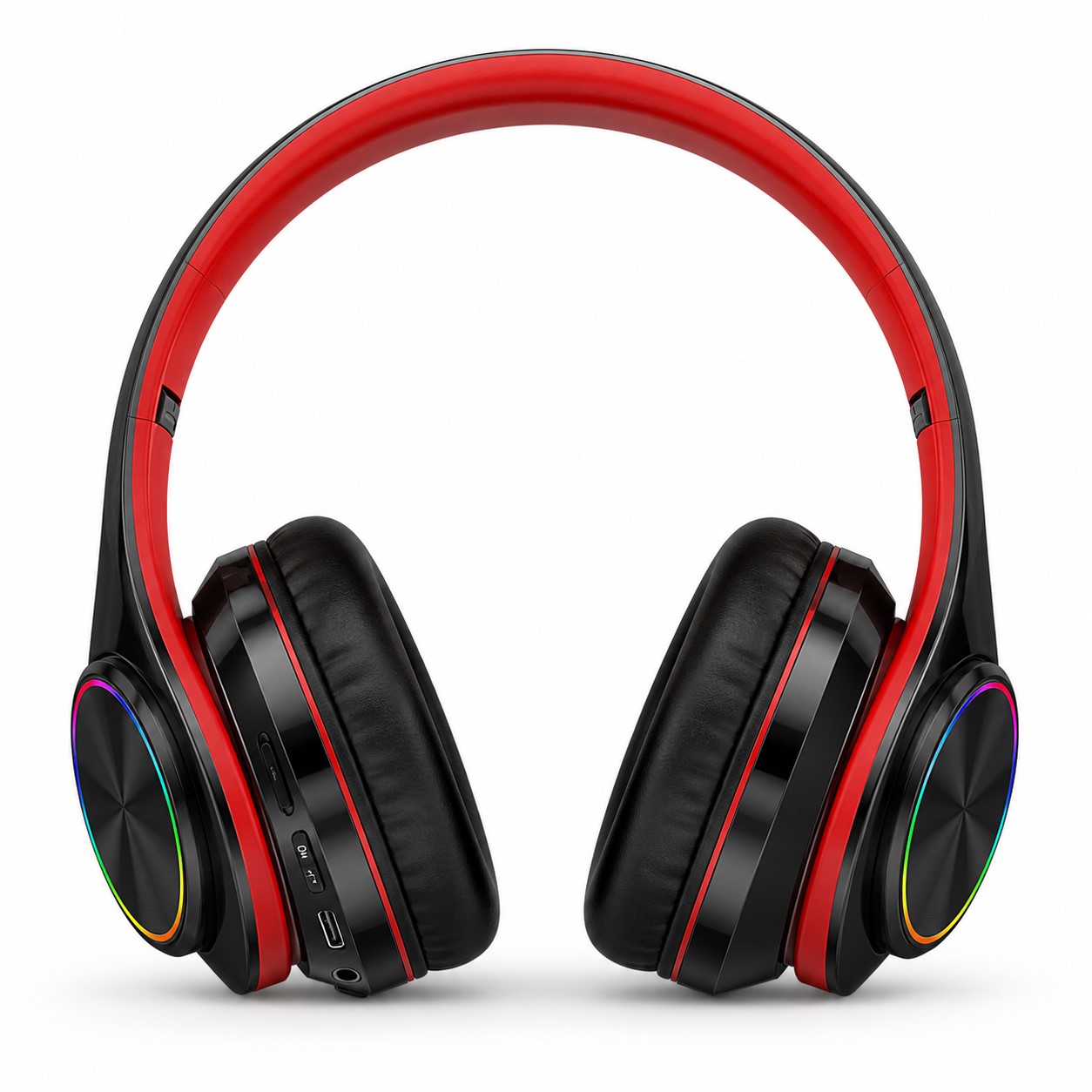 Bluetooth Over Ear Headphones With Adjustable Fit — view 2