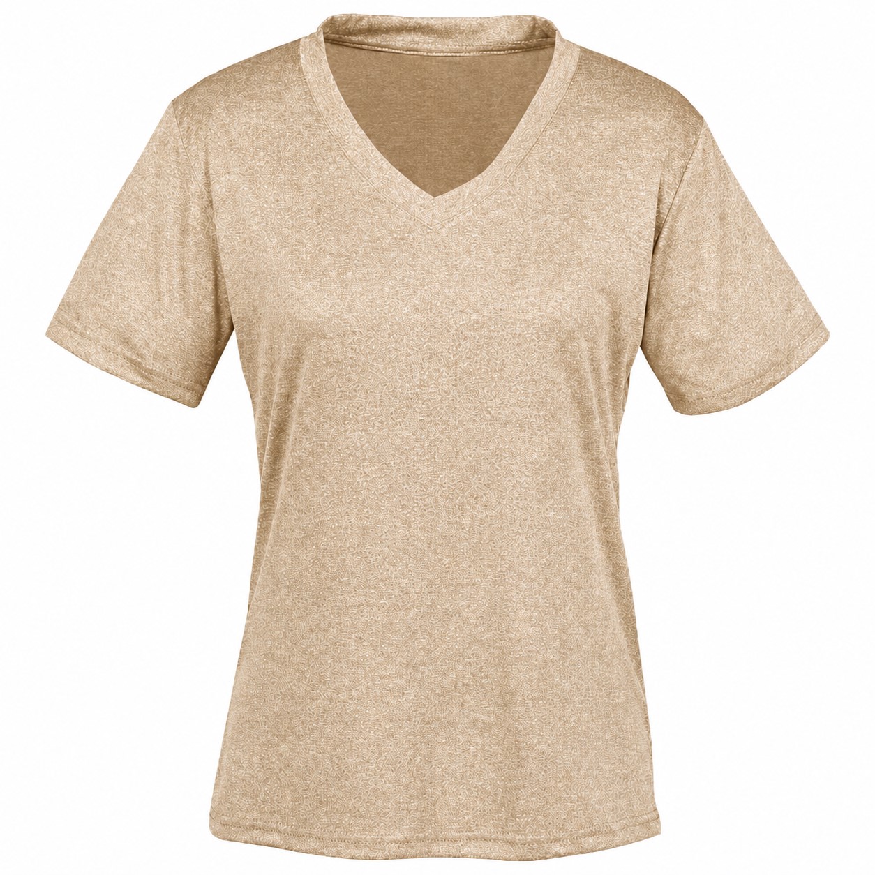 Cotton-Polyester Blend Sweatshirt — Tan Beige