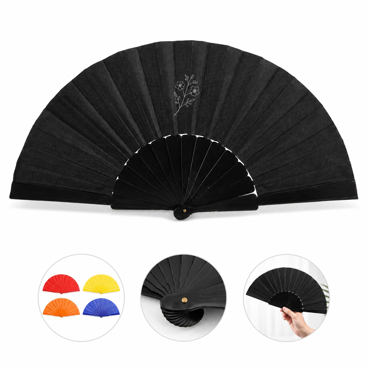 Oxford Fabric Folding Hand Fan