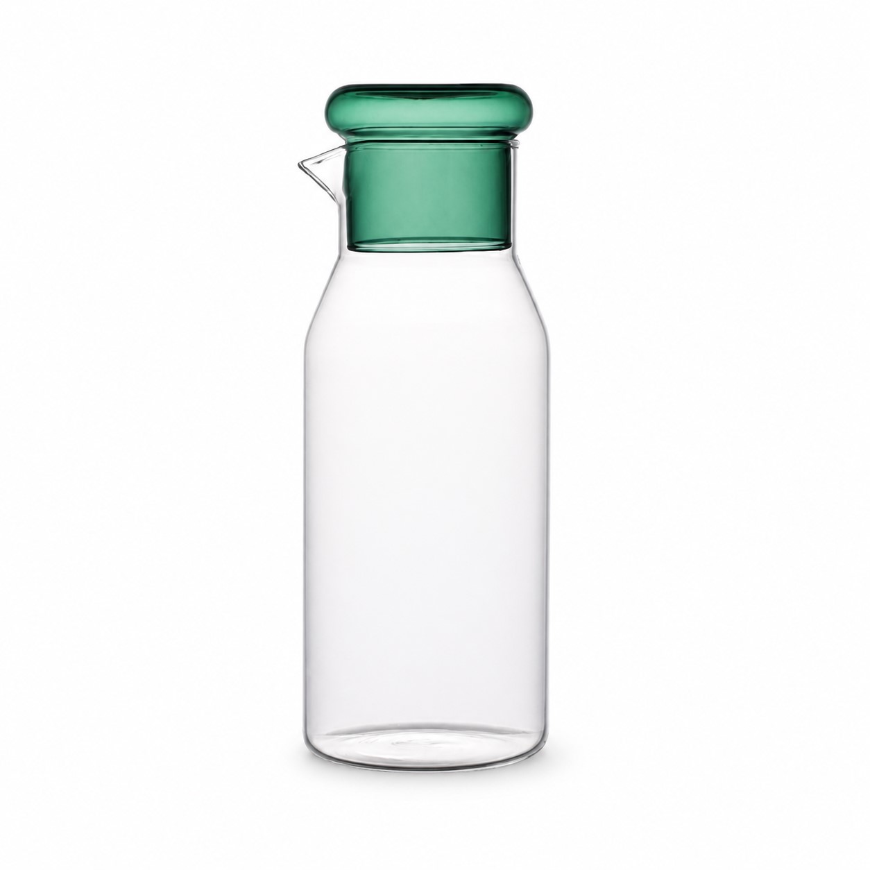 Glass 29 Oz Juice Pot With Cup Cover — view 2