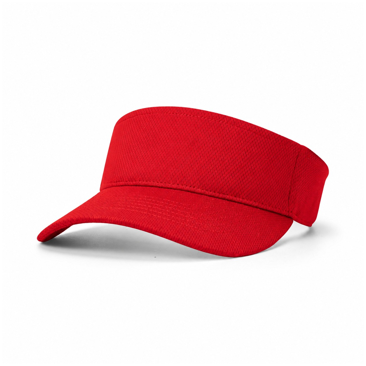 Adjustable Running Mesh Visor — Red
