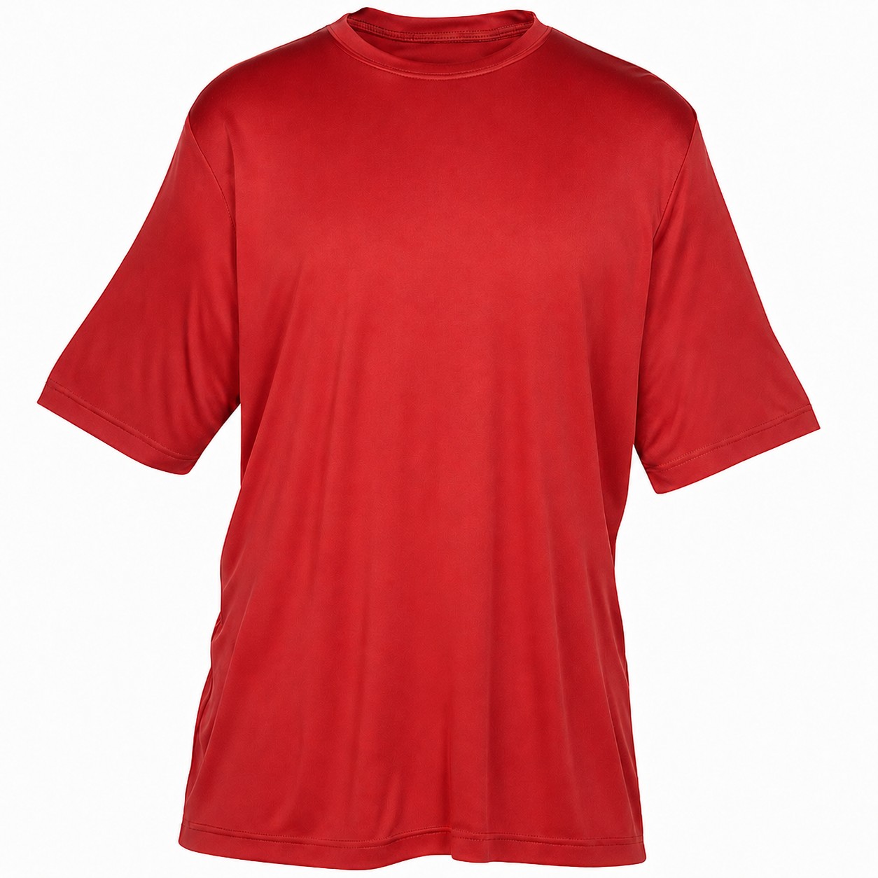 Polyester Performance Crewneck Tee — view 2