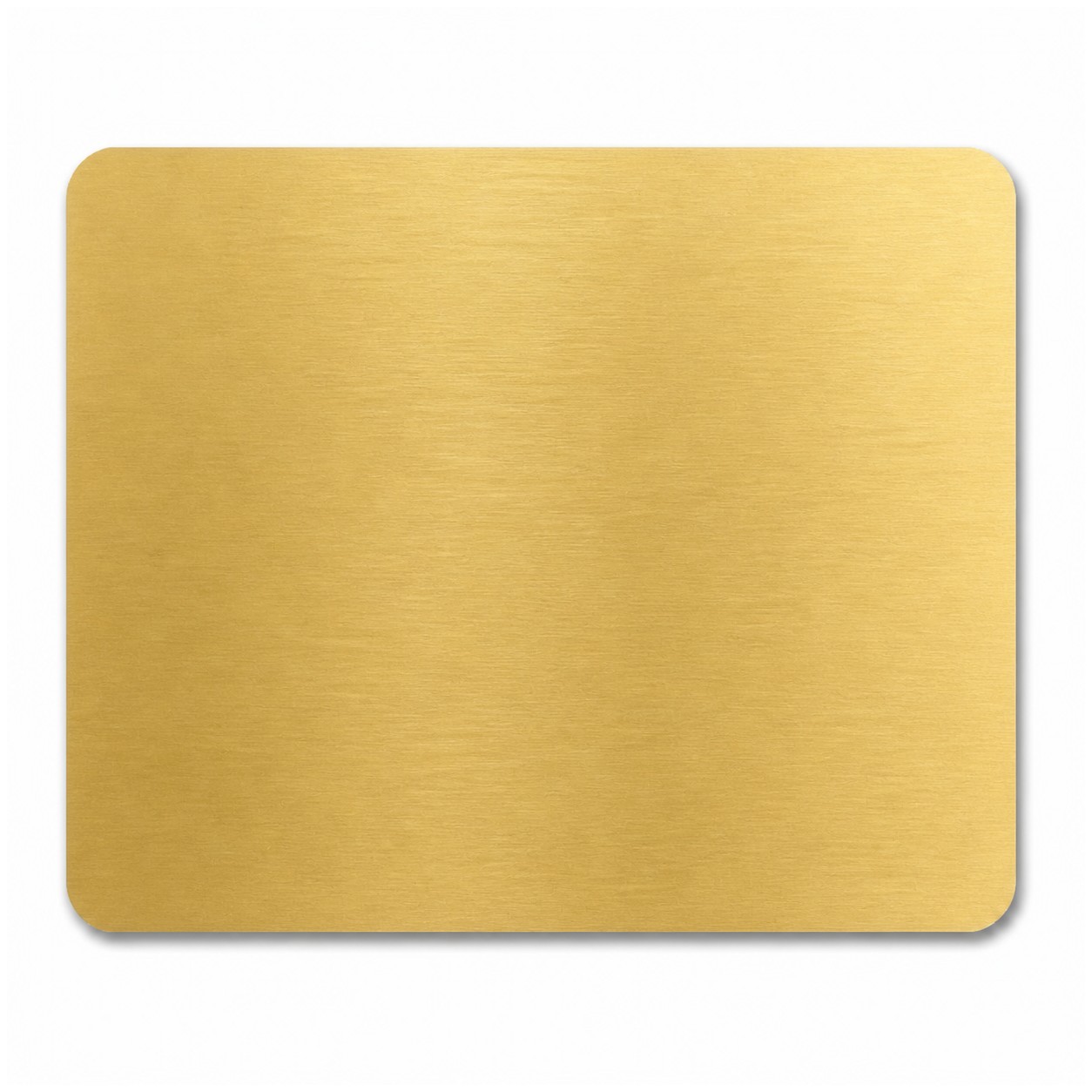 Soft Fabric Surface Mouse Pad — Brass Gold