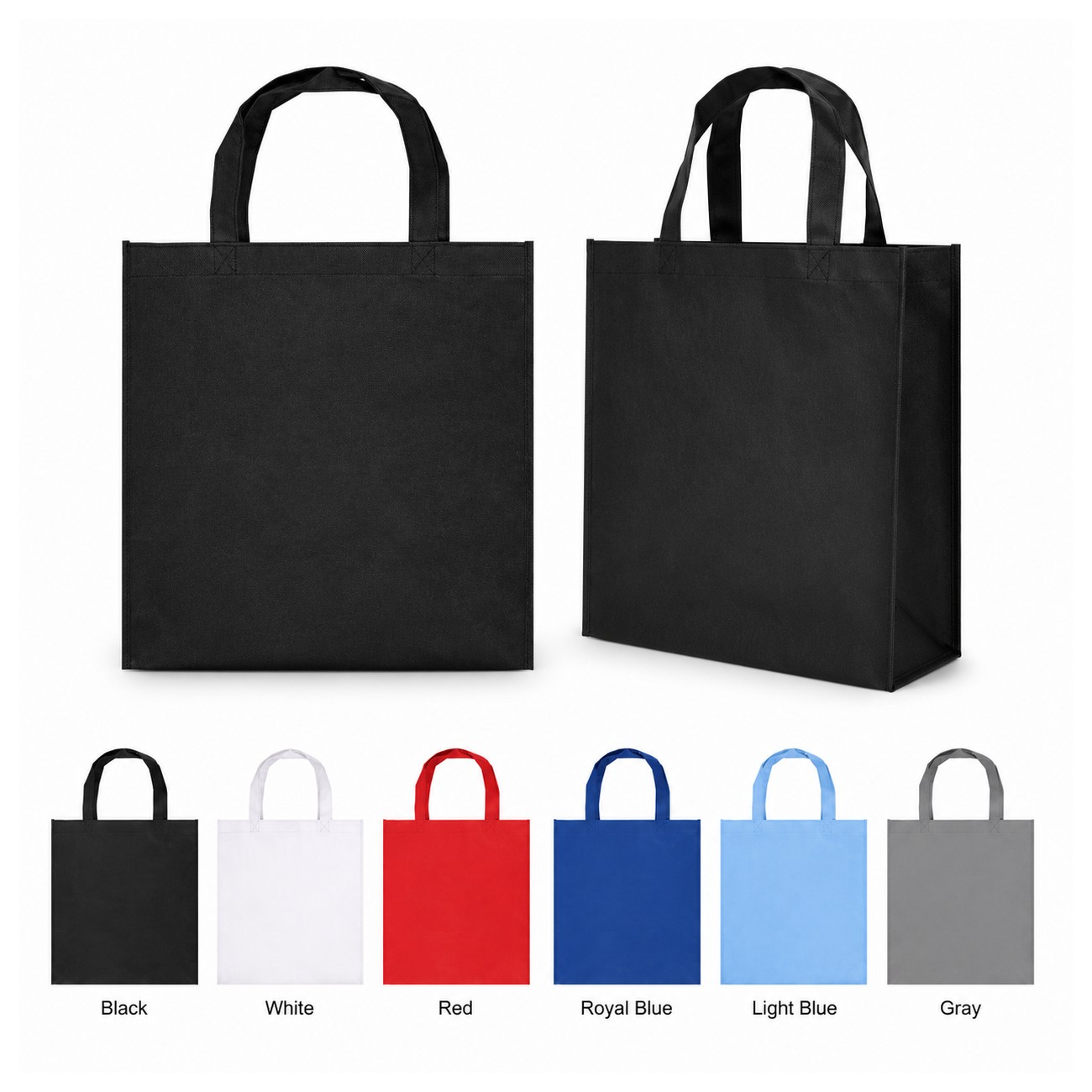 Woven Fold-Flat Storage Tote Bag