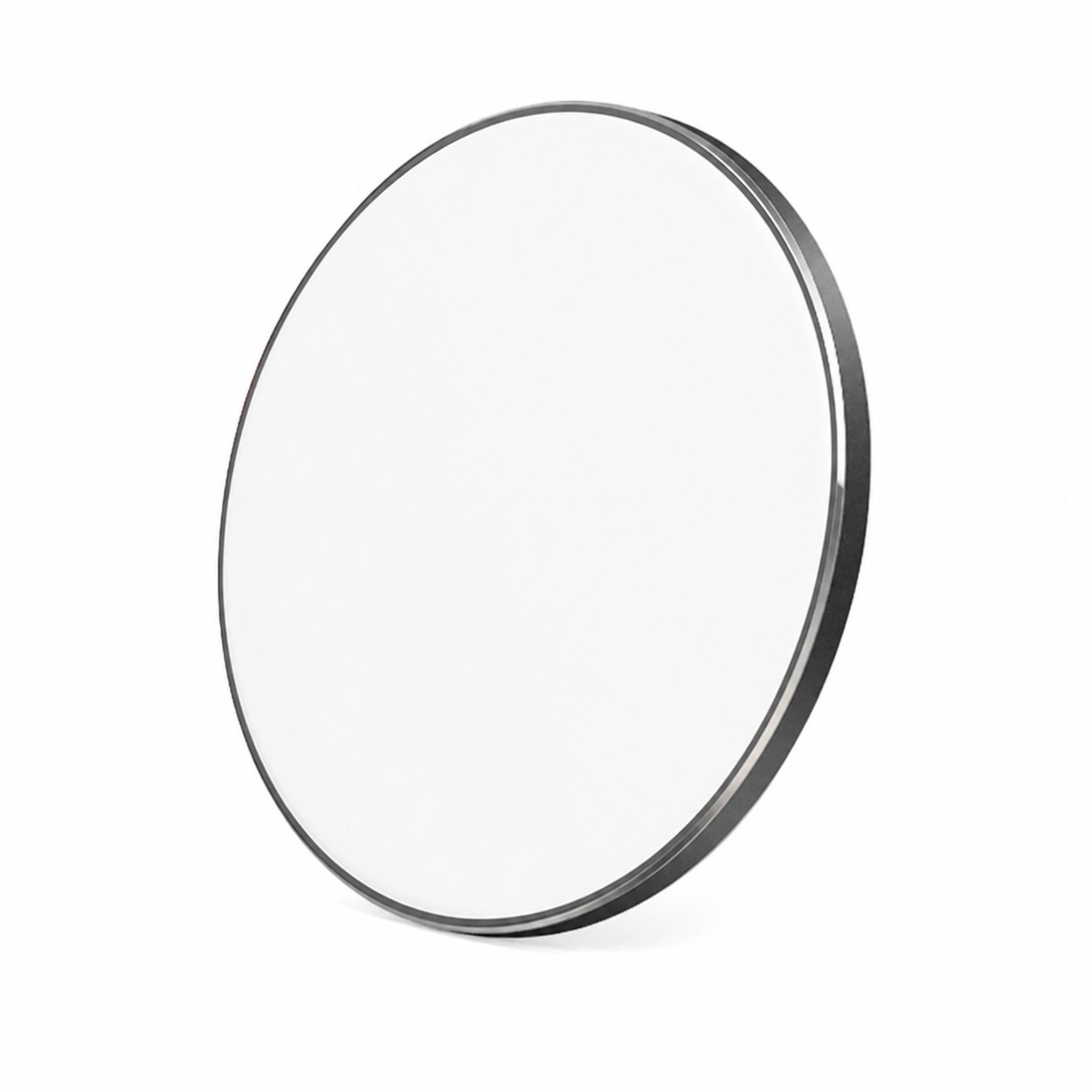 Round Metal Charging Pad — White