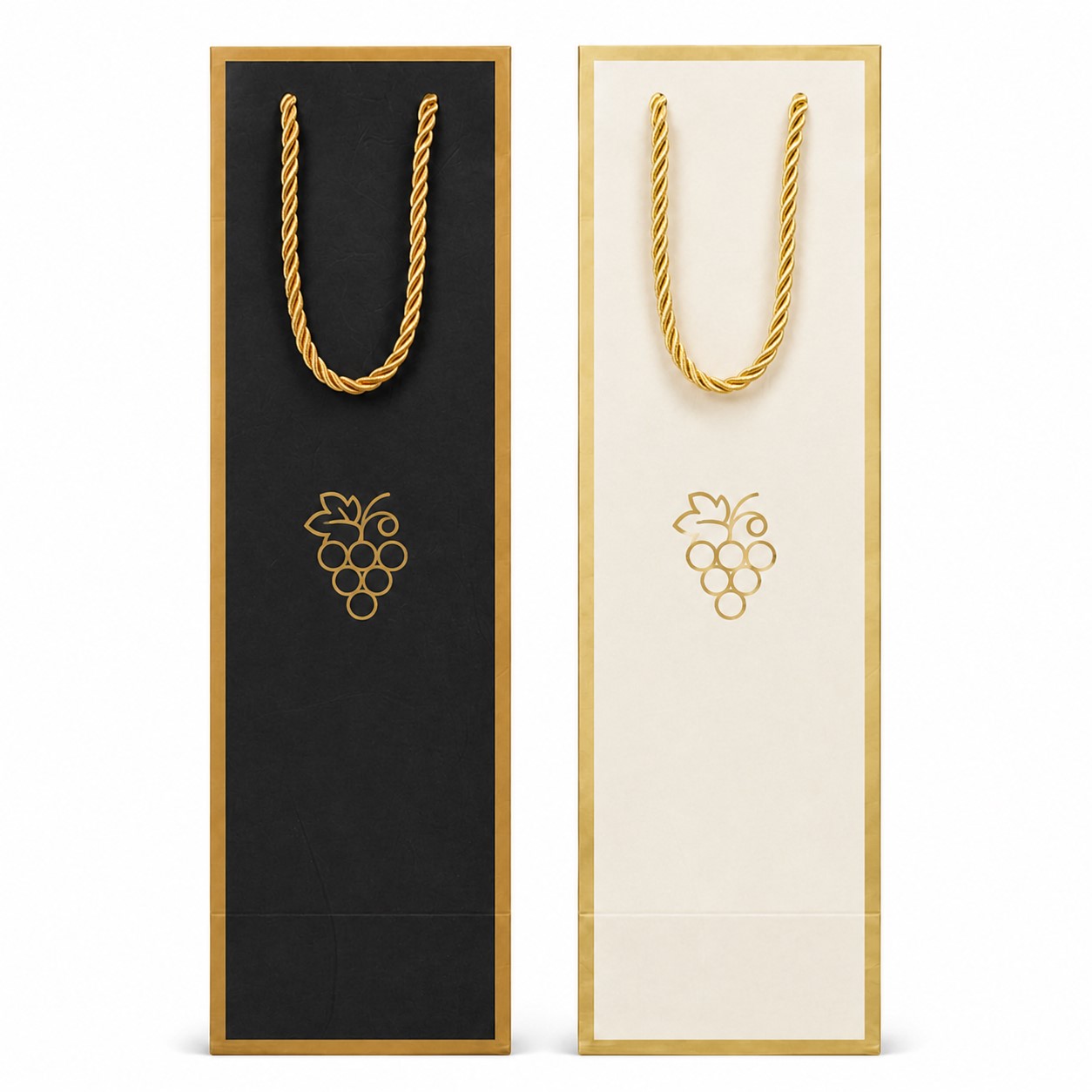 Slim Polyester Wine Bottle Gift Bag — view 1
