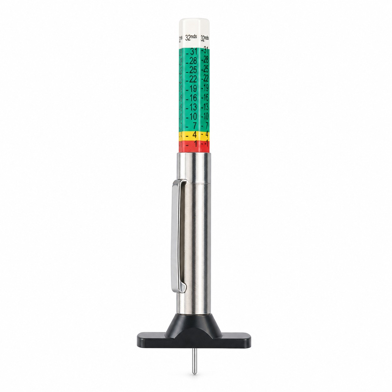 Color Band Tire Tread Depth Gauge — view 2