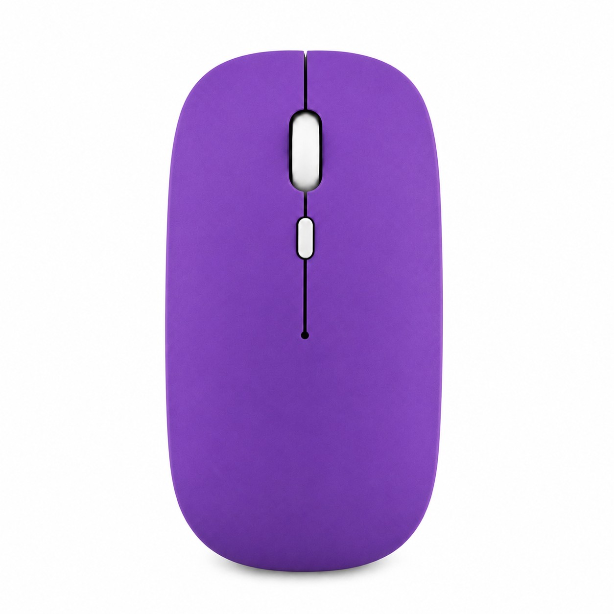 Rechargeable Wireless Bluetooth Mouse — Purple