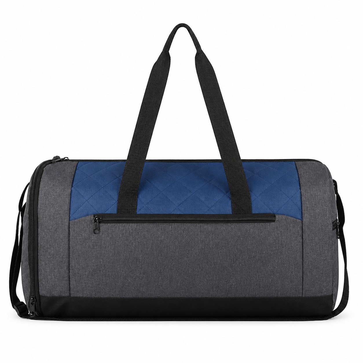 Quilted Polyester Travel Duffel Bag — view 2