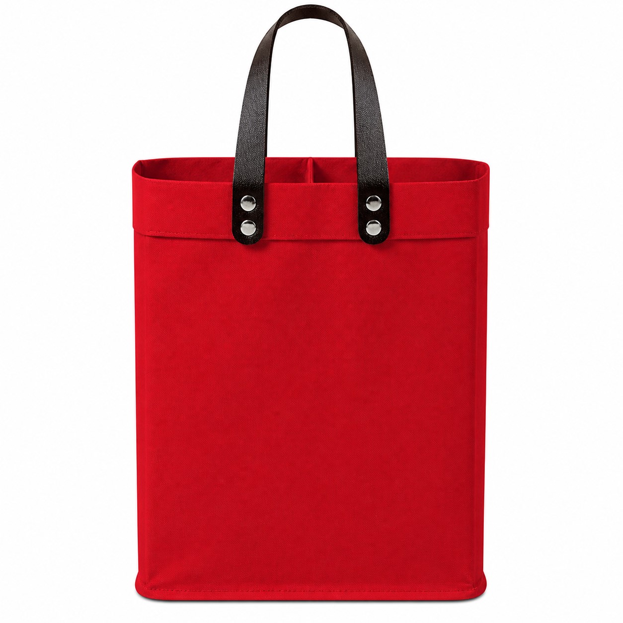 Foldable Kraft Paper Bottle Gift Bag — view 2
